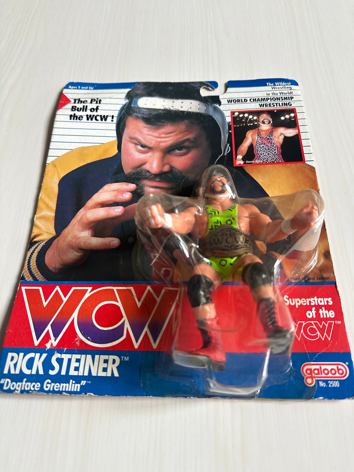 Rick Steiner WCW Galoob UK Exclusive