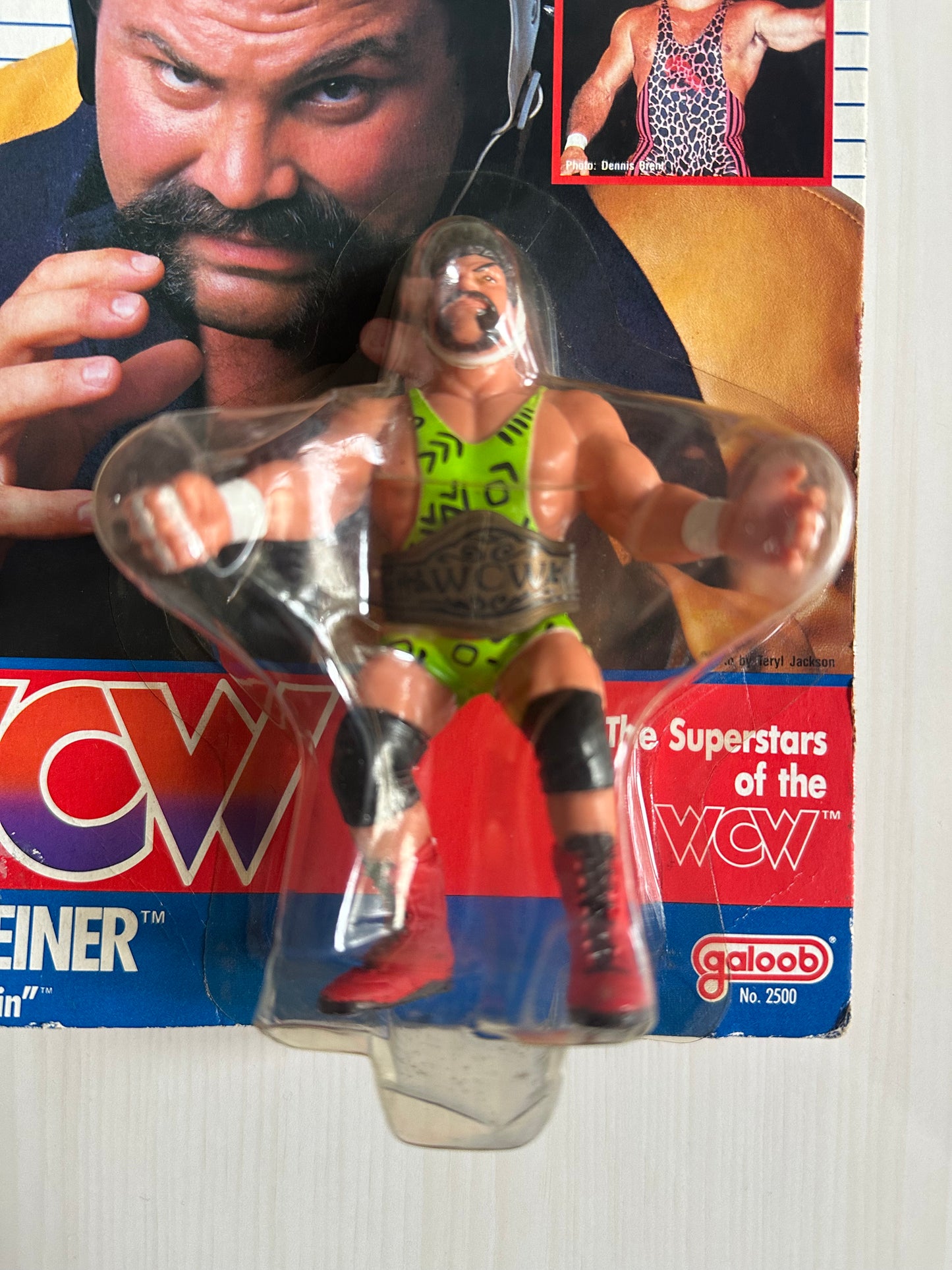 Rick Steiner WCW Galoob UK Exclusive