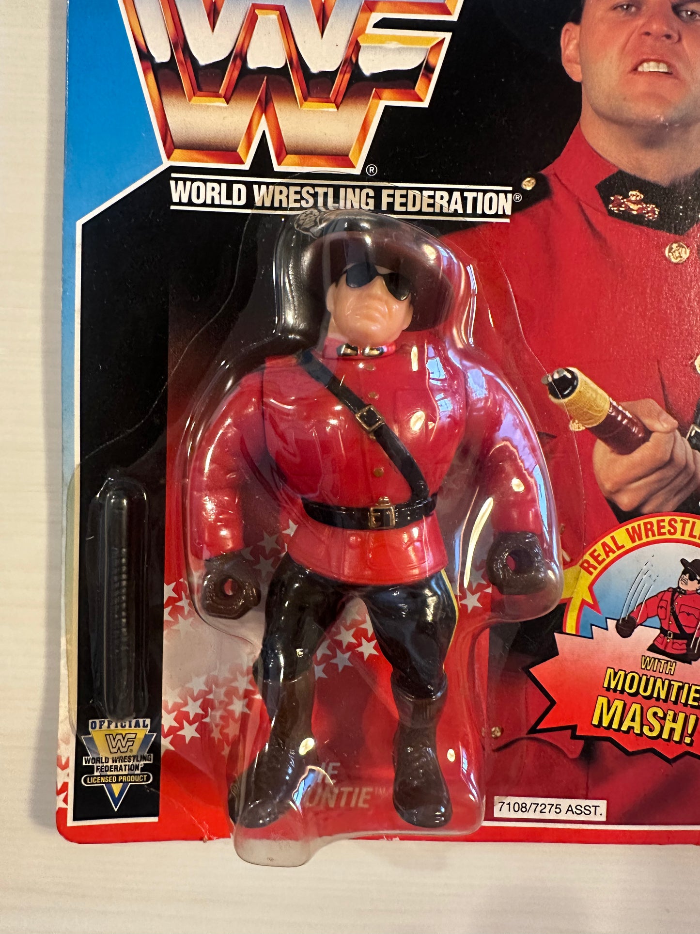 The Mountie Series 5 WWF Hasbro