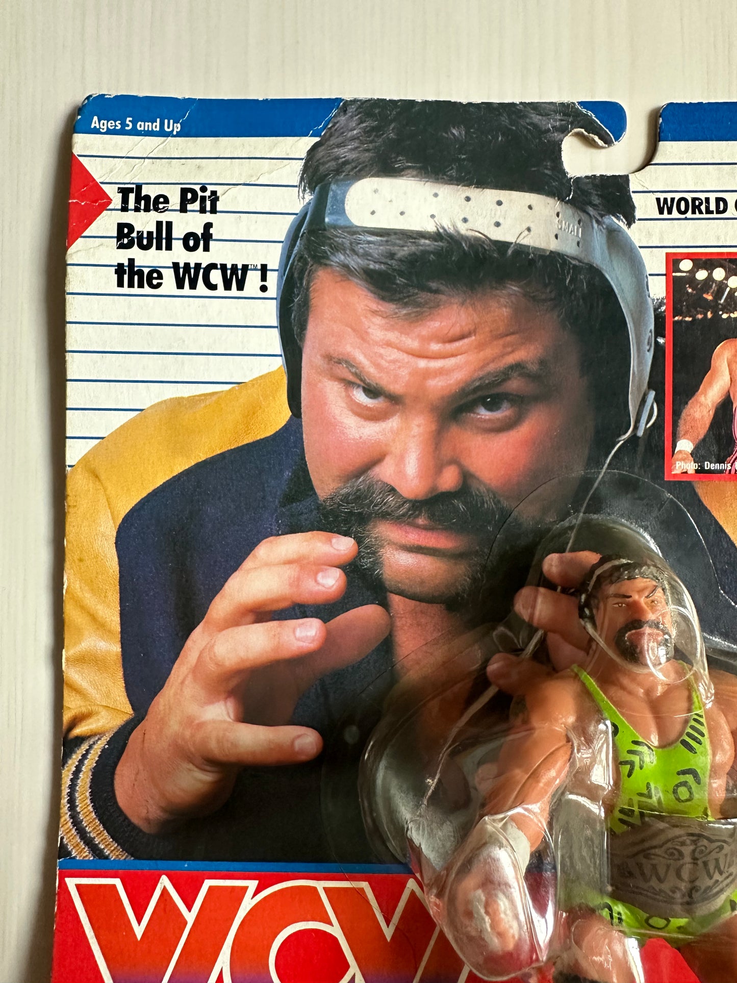 Rick Steiner WCW Galoob UK Exclusive