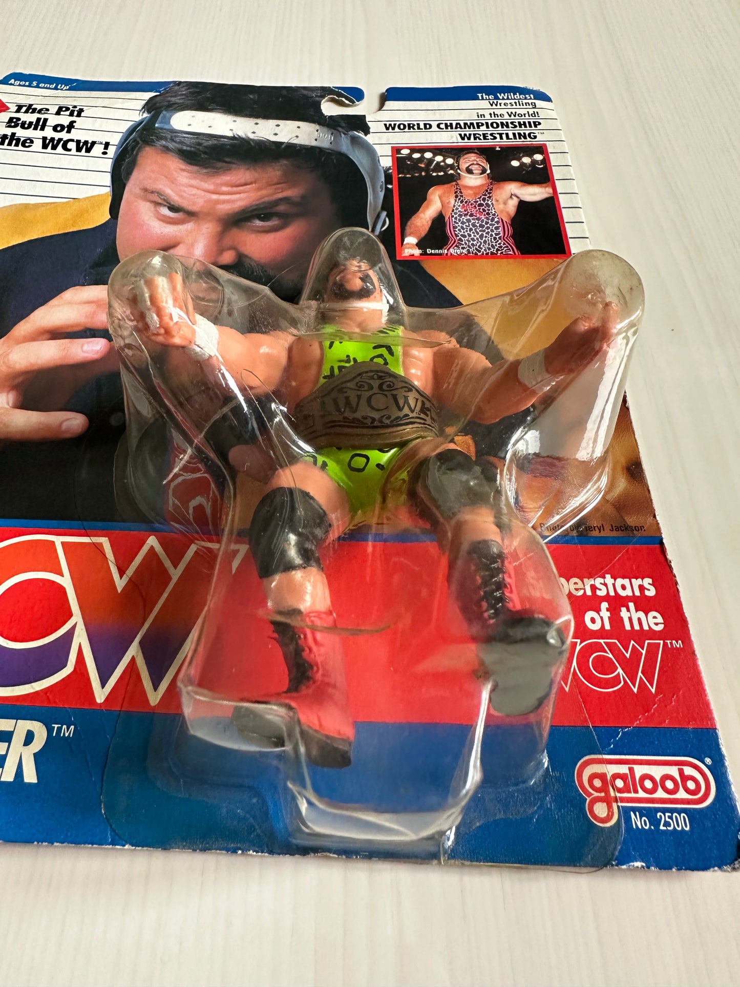 Rick Steiner WCW Galoob UK Exclusive