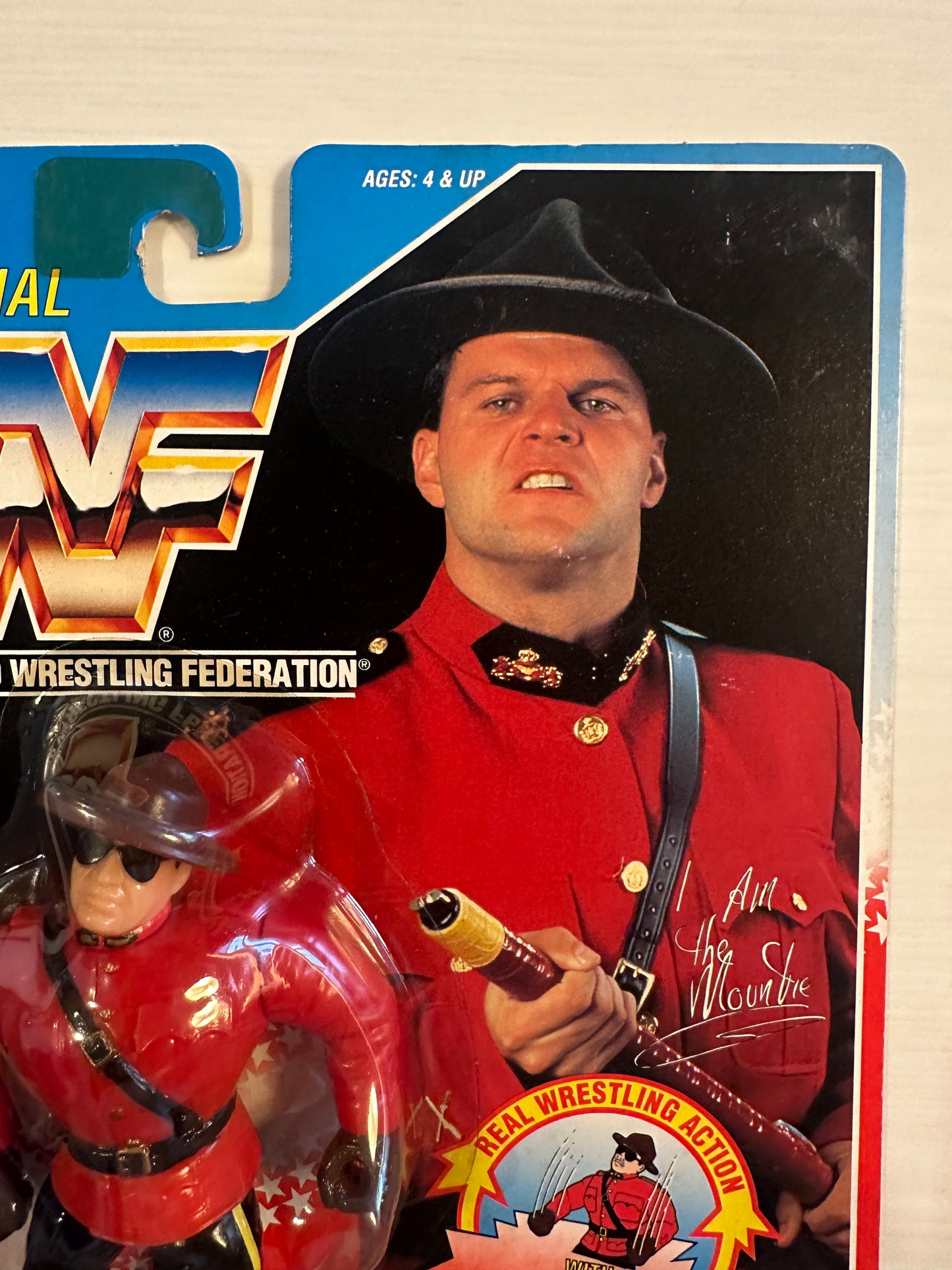 The Mountie Series 5 WWF Hasbro