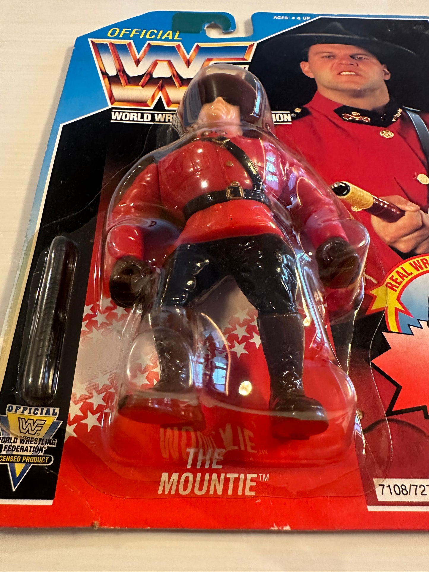 The Mountie Series 5 WWF Hasbro