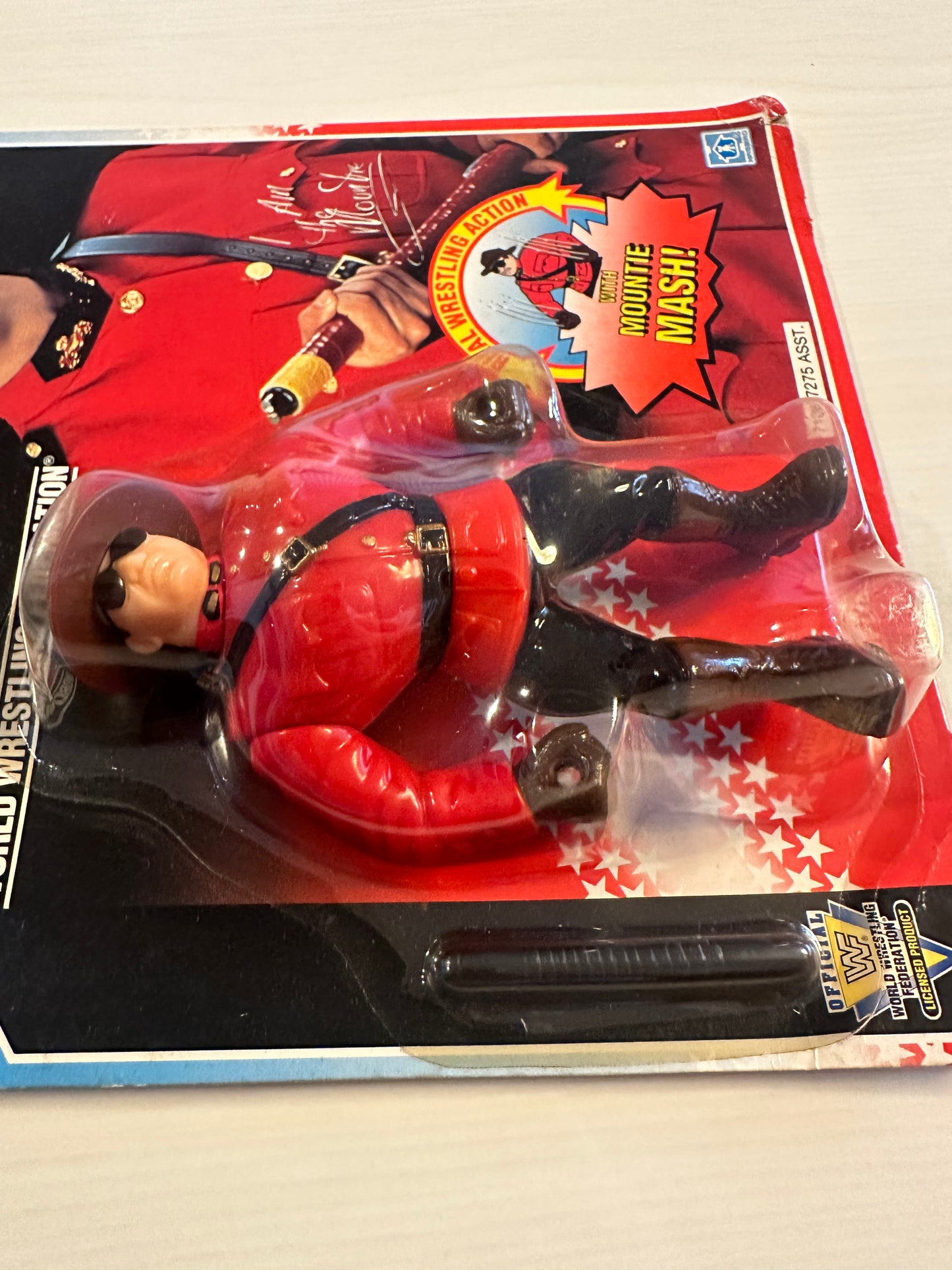 The Mountie Series 5 WWF Hasbro