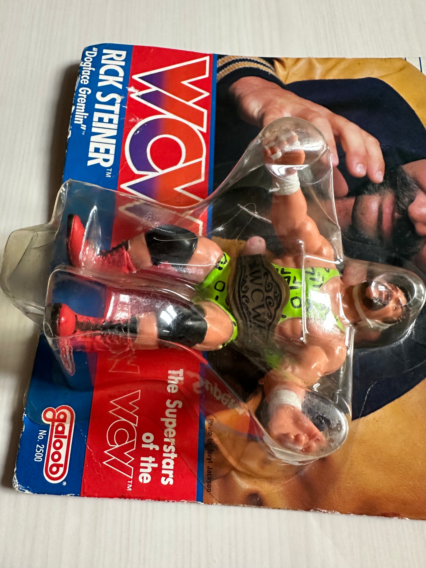 Rick Steiner WCW Galoob UK Exclusive