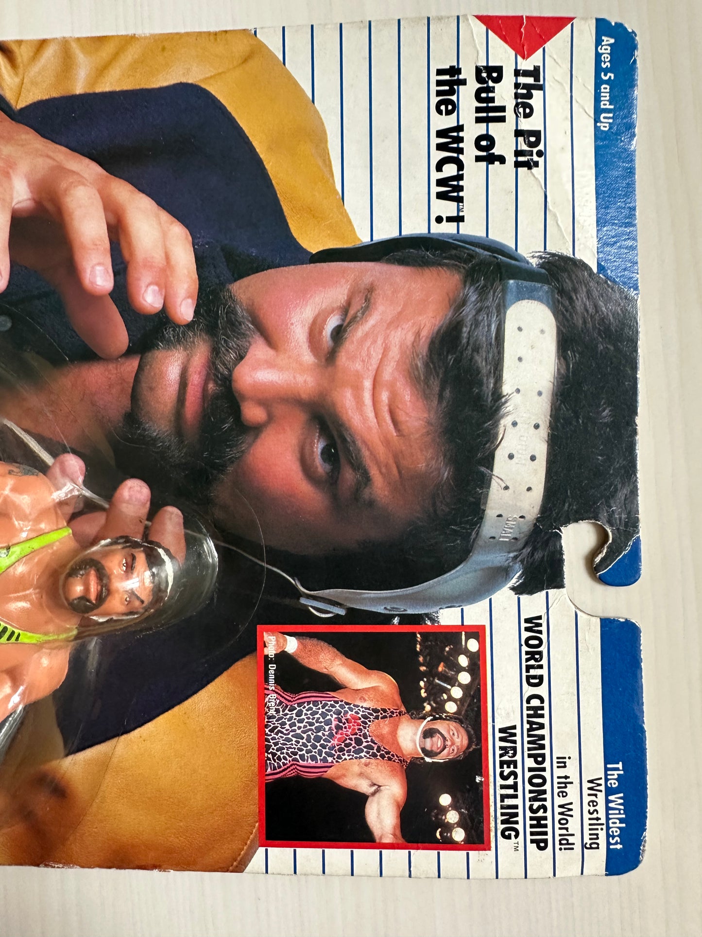 Rick Steiner WCW Galoob UK Exclusive