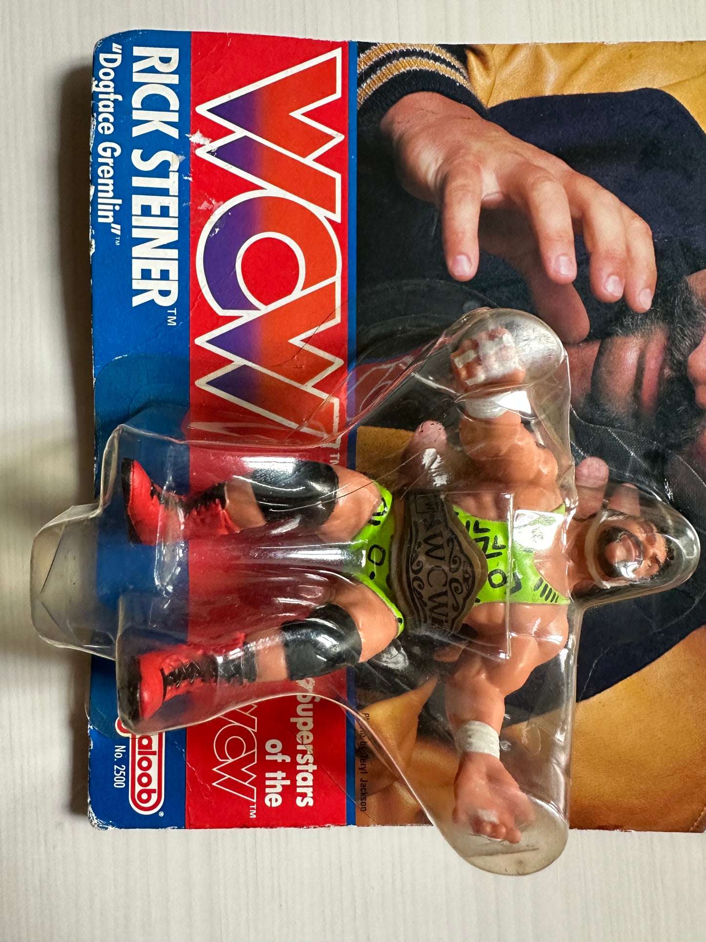 Rick Steiner WCW Galoob UK Exclusive