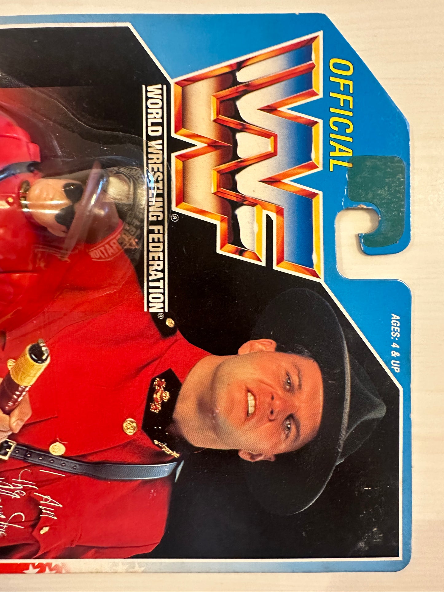 The Mountie Series 5 WWF Hasbro