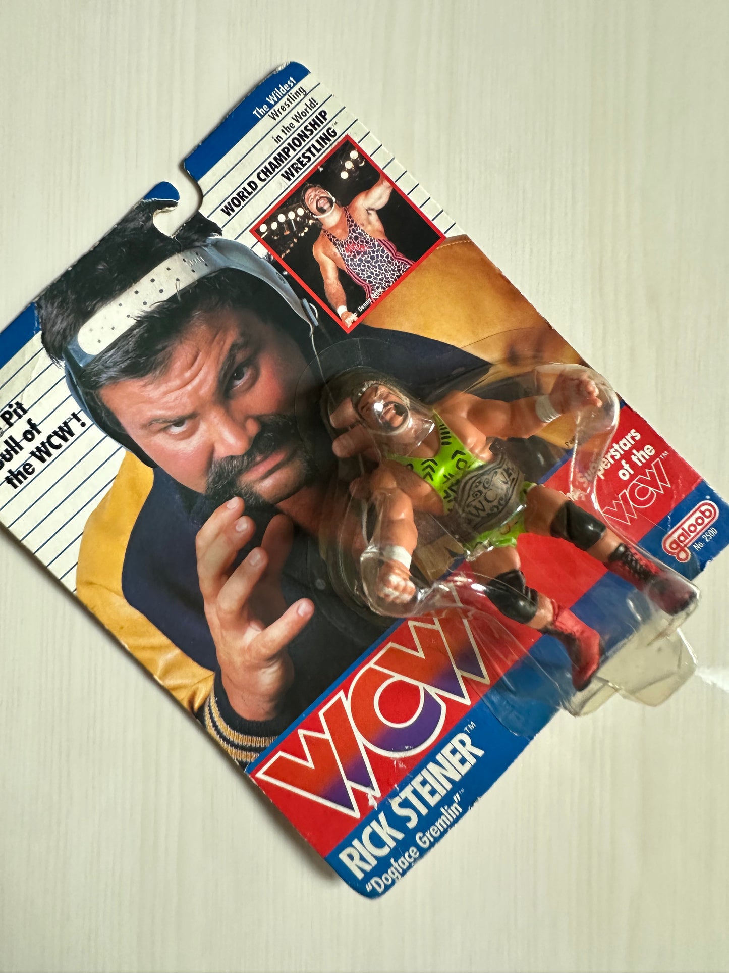 Rick Steiner WCW Galoob UK Exclusive
