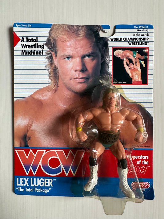 Lex Luger WCW Galoob UK Exclusive