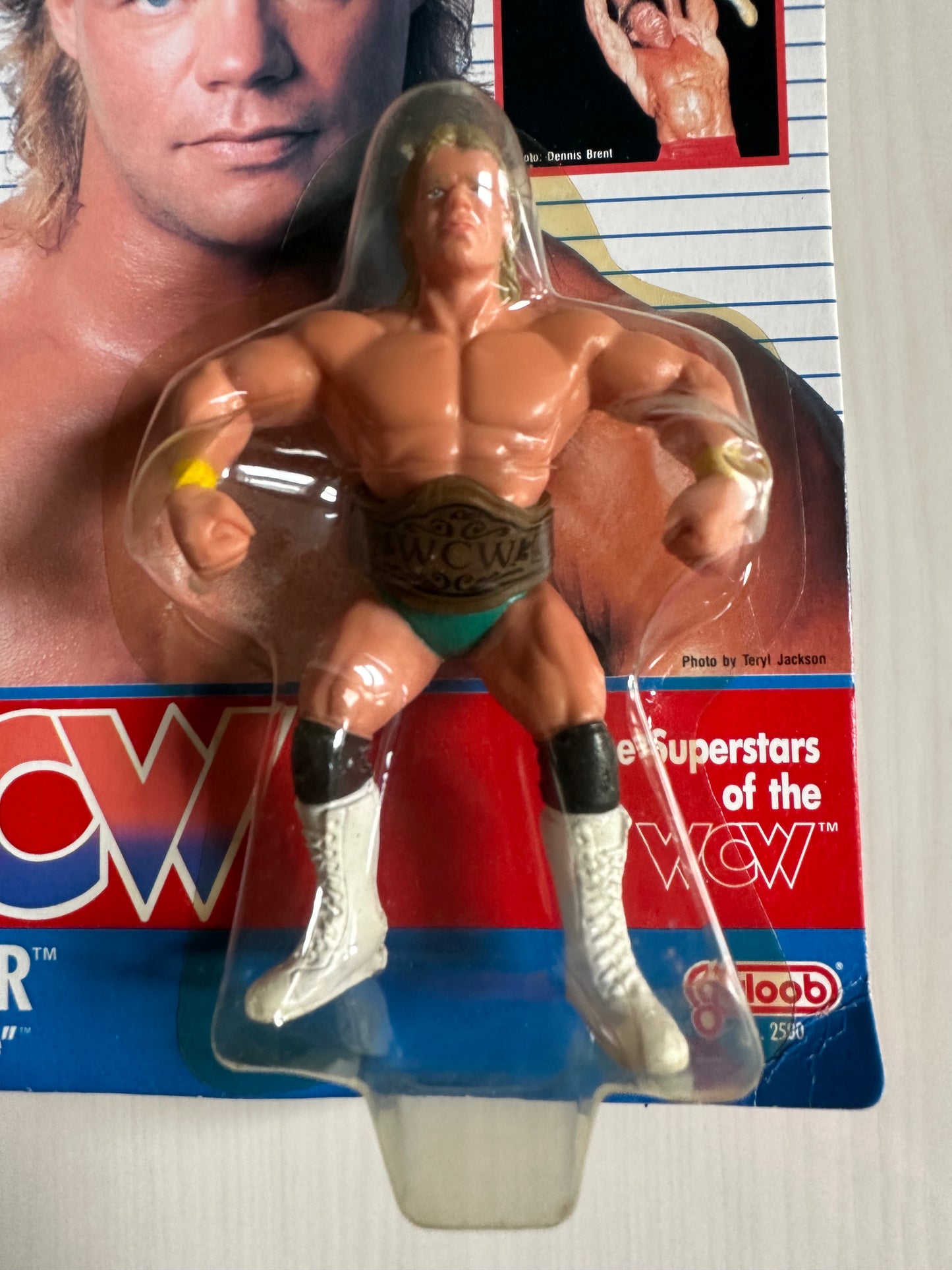 Lex Luger WCW Galoob UK Exclusive