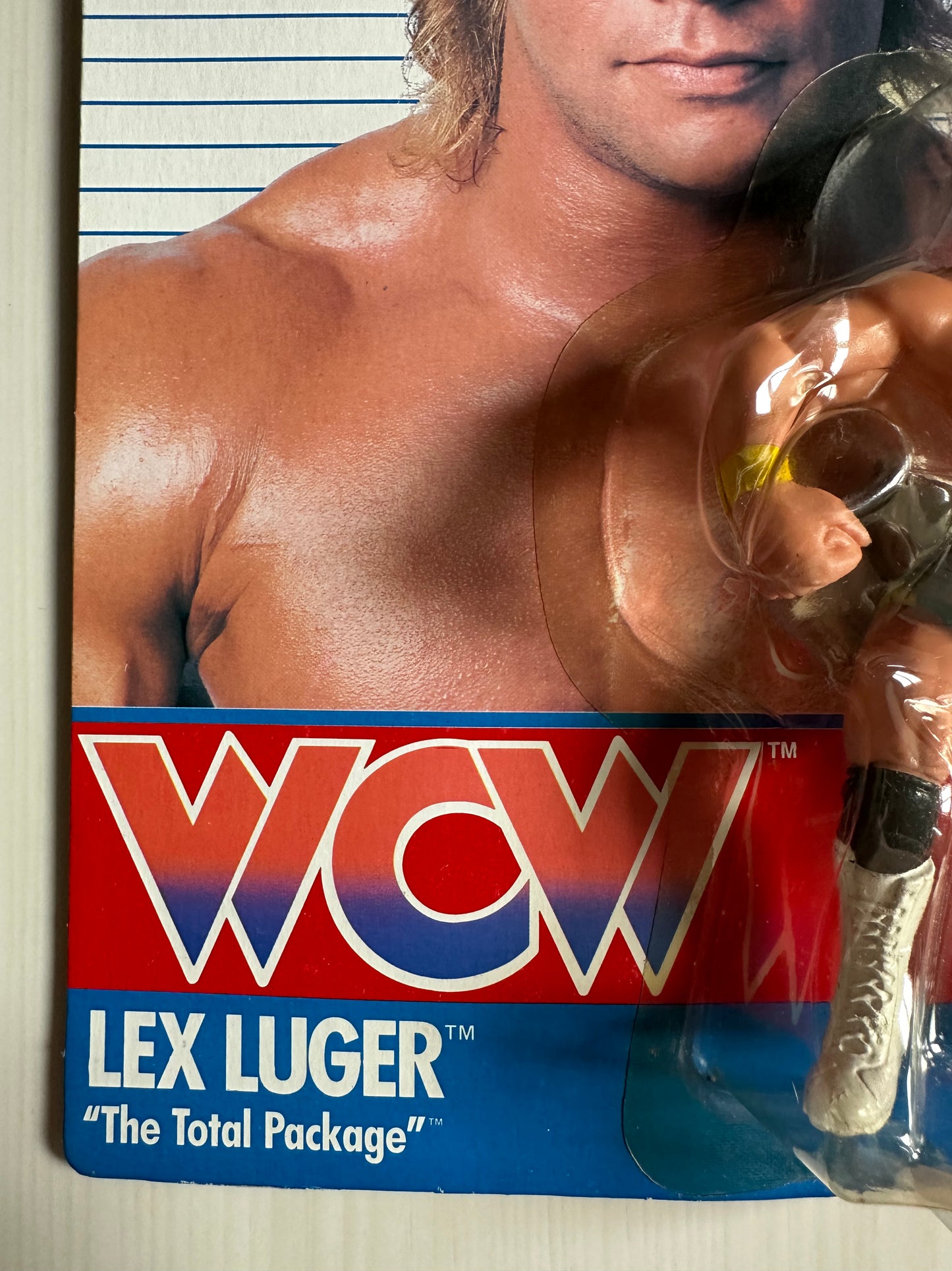 Lex Luger WCW Galoob UK Exclusive