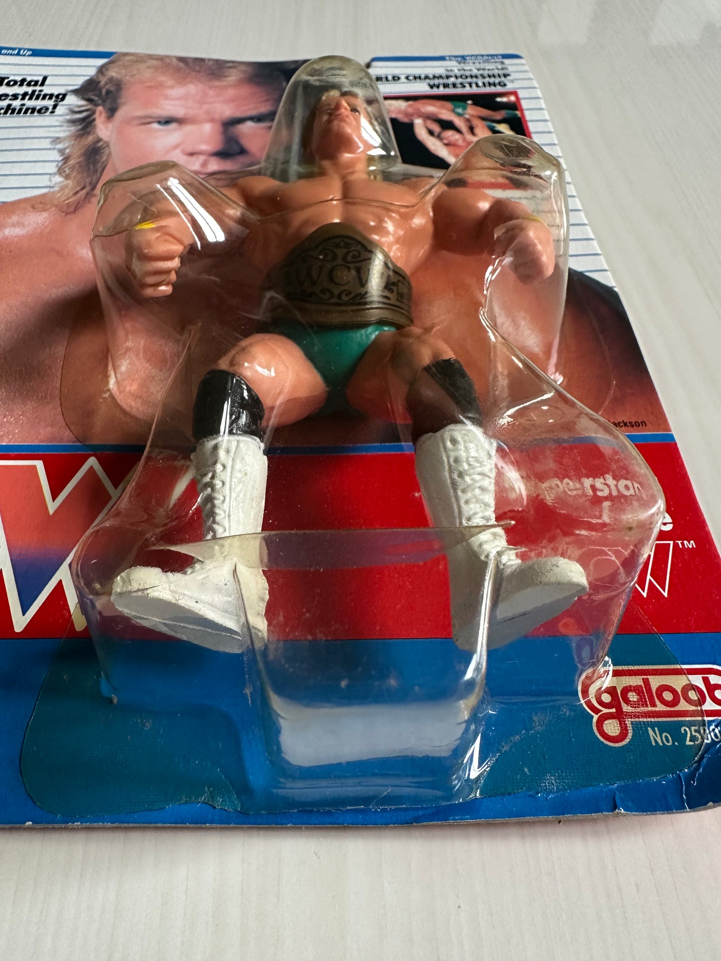 Lex Luger WCW Galoob UK Exclusive