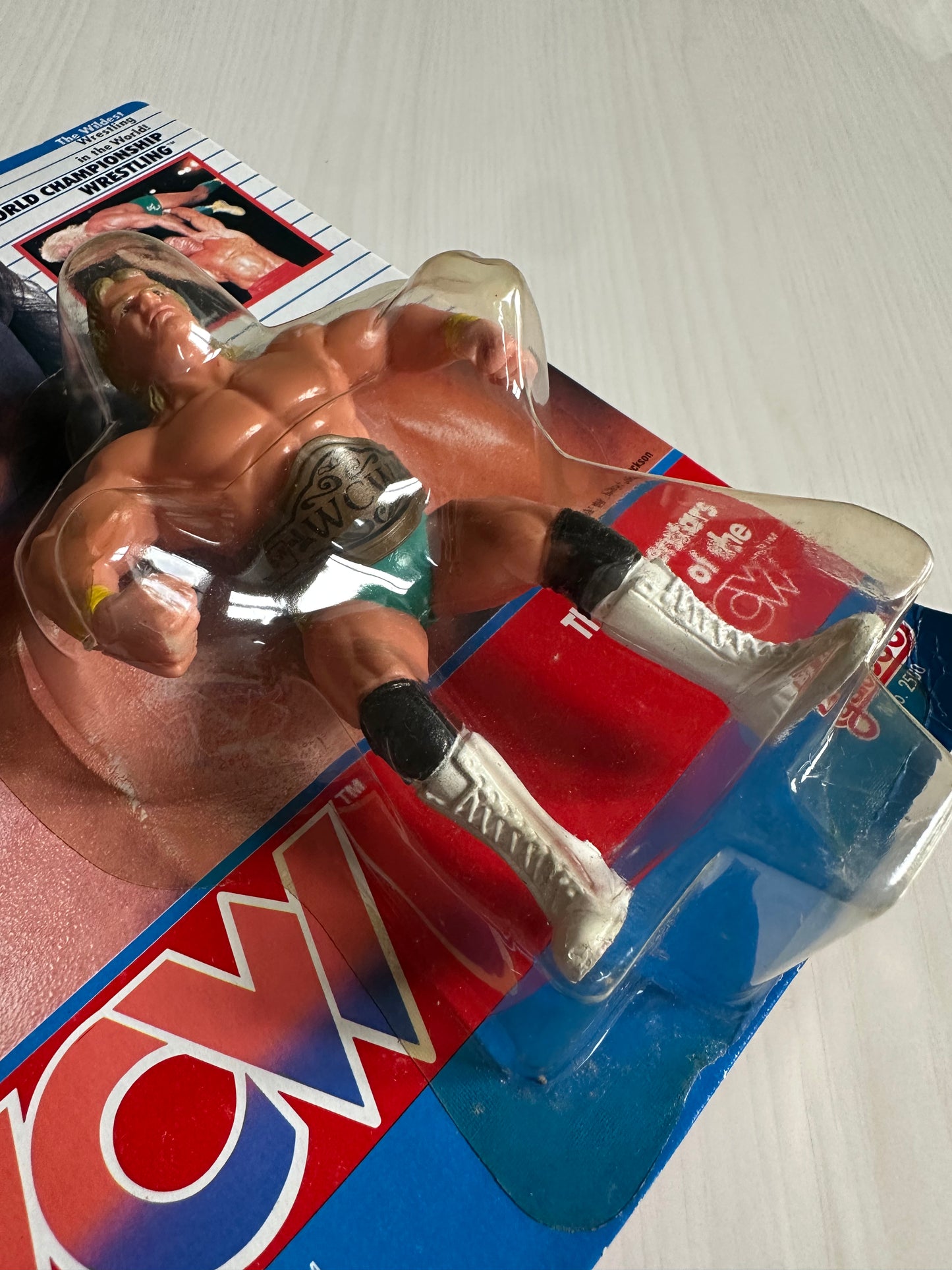Lex Luger WCW Galoob UK Exclusive