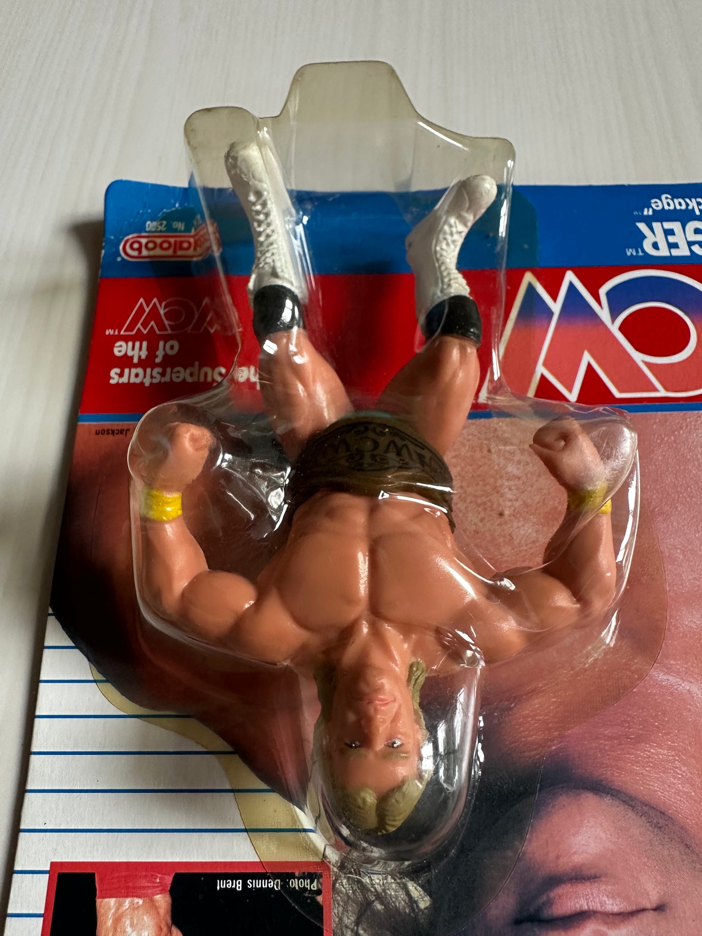 Lex Luger WCW Galoob UK Exclusive