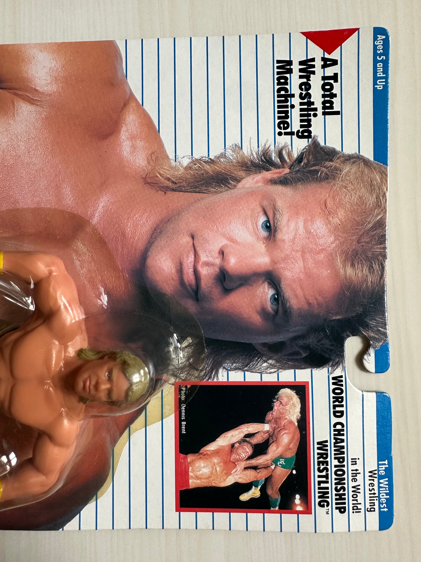 Lex Luger WCW Galoob UK Exclusive