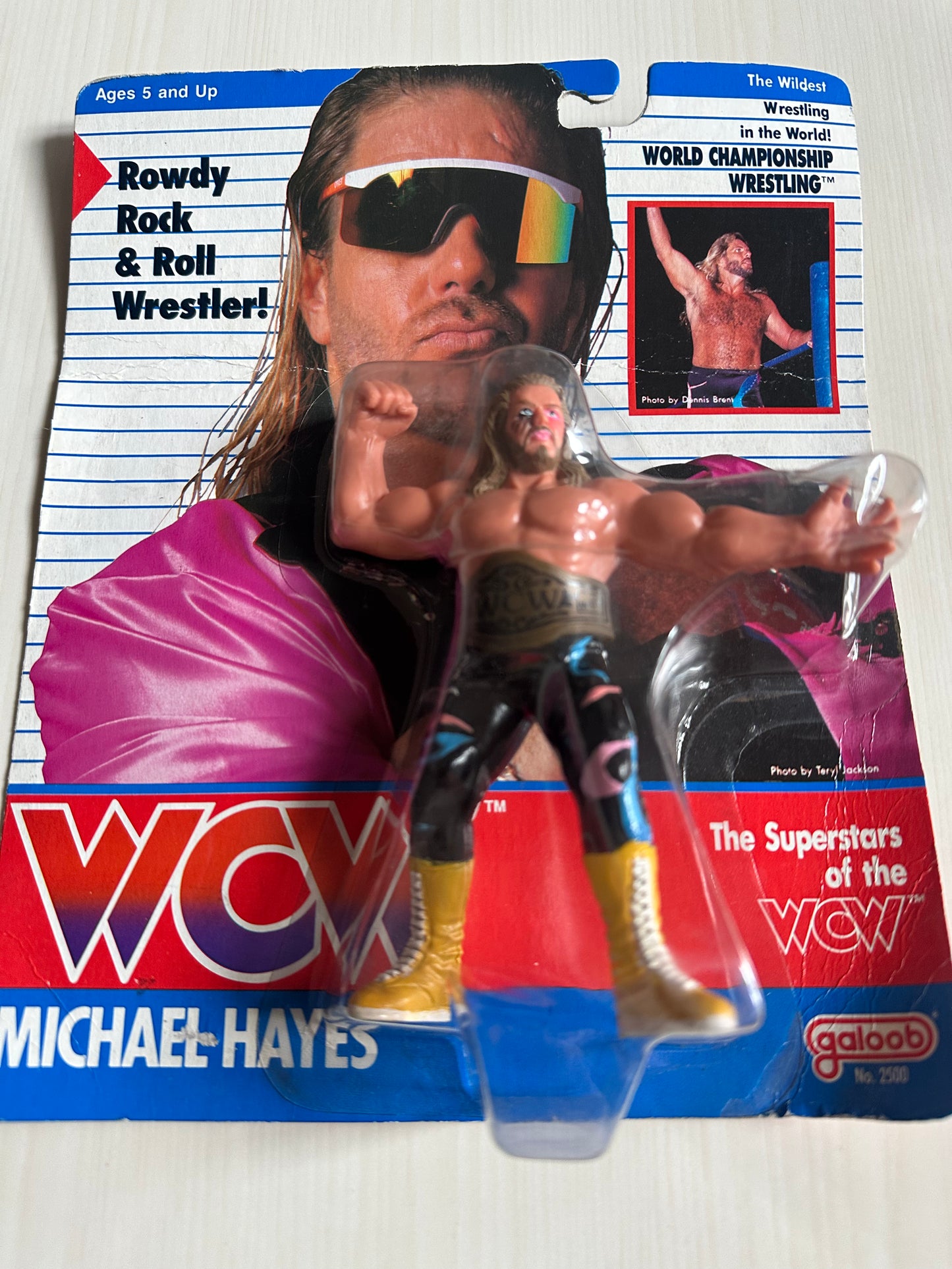Michael PS Hayes WCW Galoob UK Exclusive