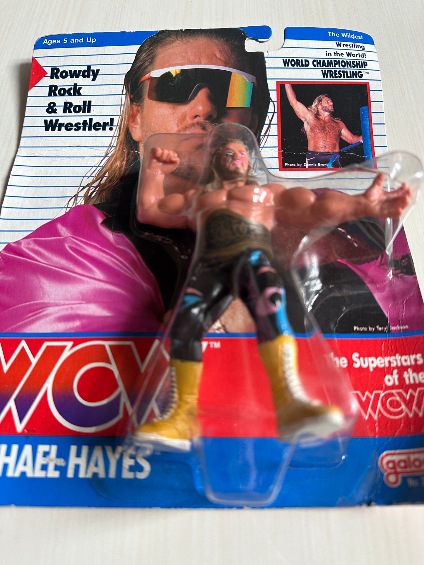 Michael PS Hayes WCW Galoob UK Exclusive