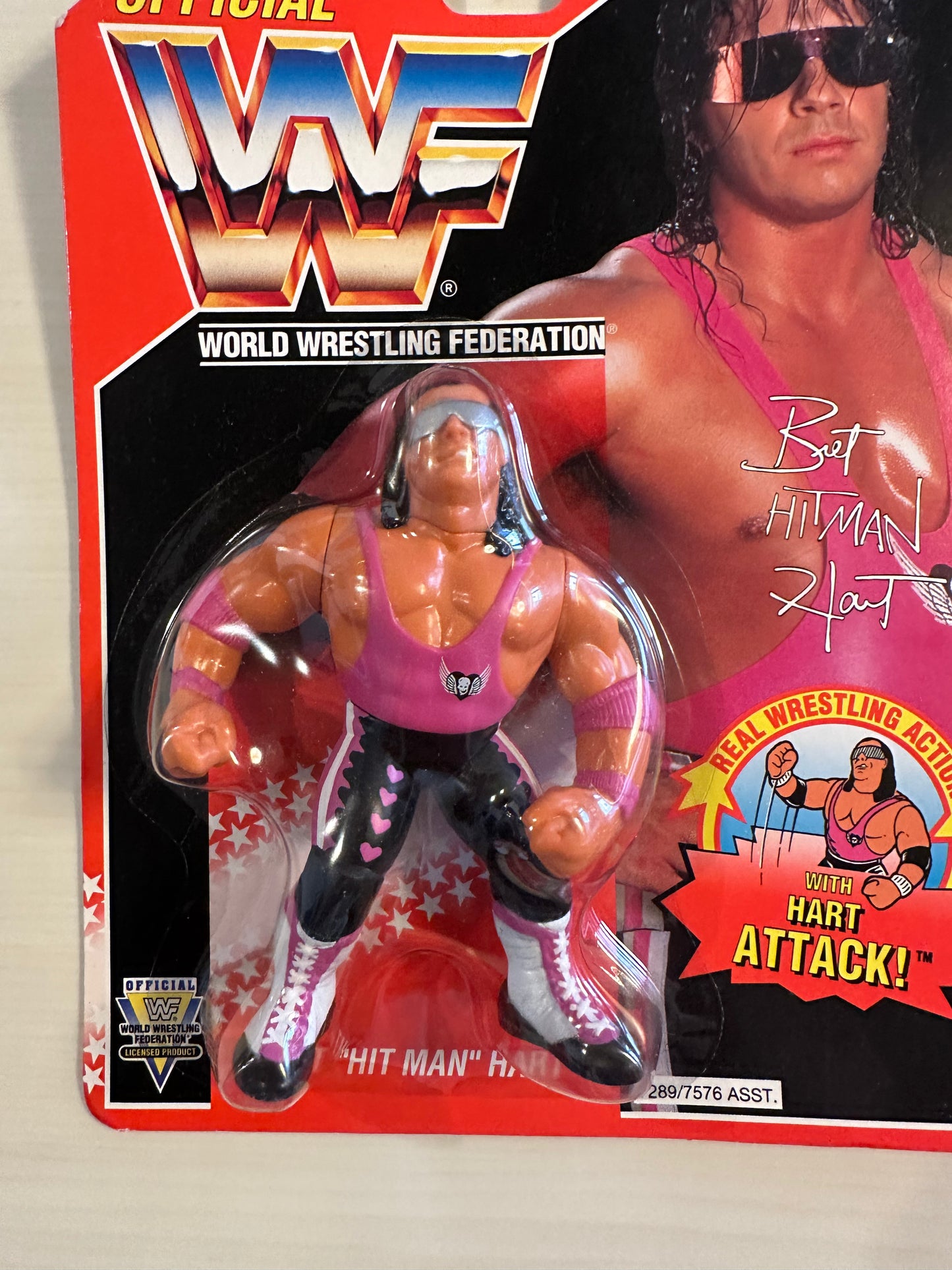 Bret the Hitman Hart Series 8 WWF Hasbro