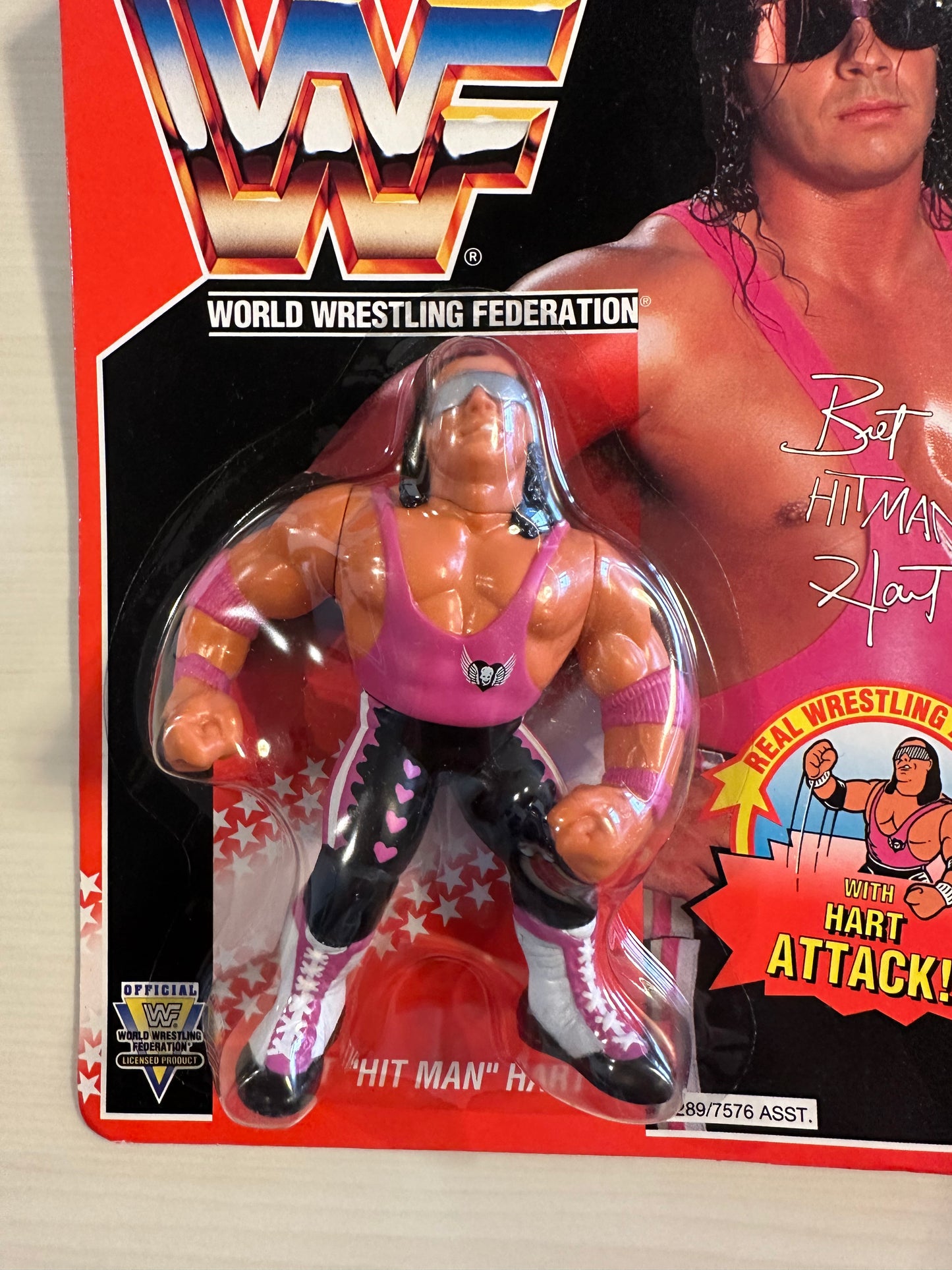 Bret the Hitman Hart Series 8 WWF Hasbro