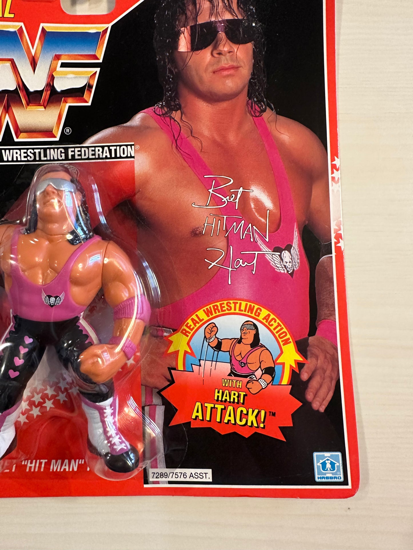 Bret the Hitman Hart Series 8 WWF Hasbro