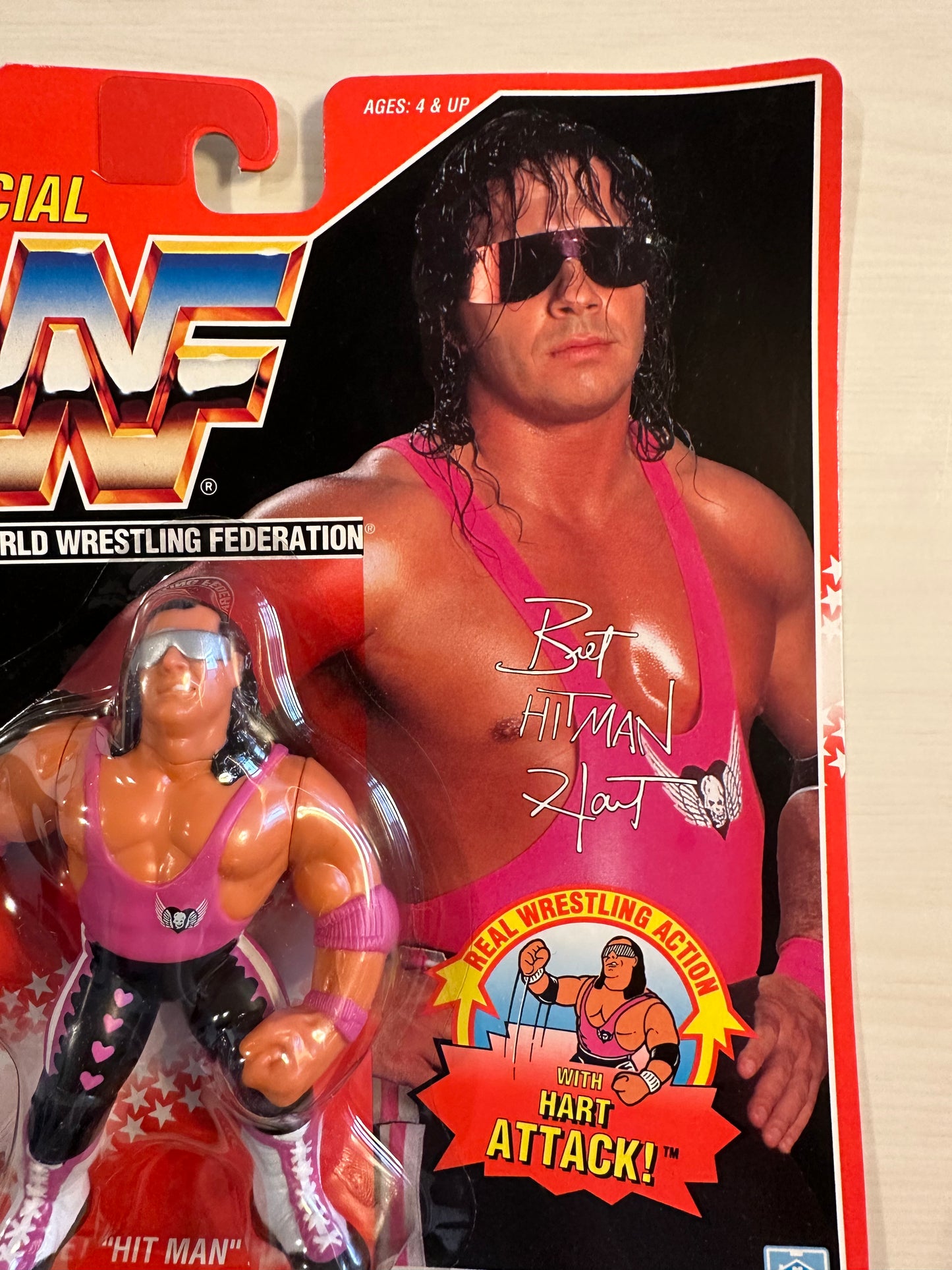Bret the Hitman Hart Series 8 WWF Hasbro