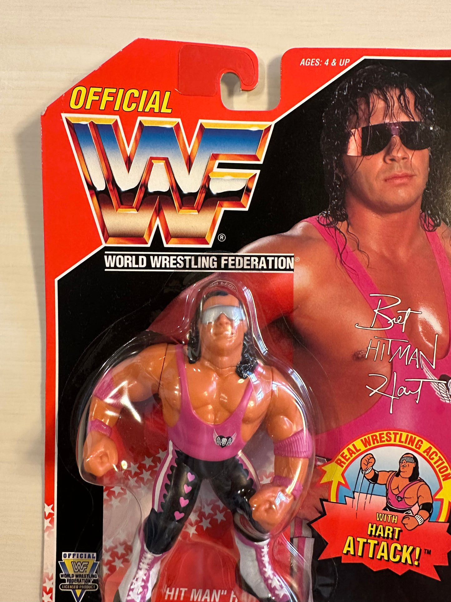 Bret the Hitman Hart Series 8 WWF Hasbro