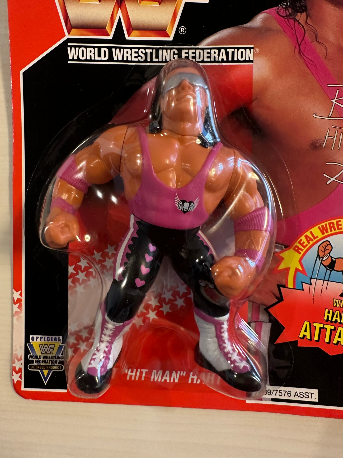Bret the Hitman Hart Series 8 WWF Hasbro