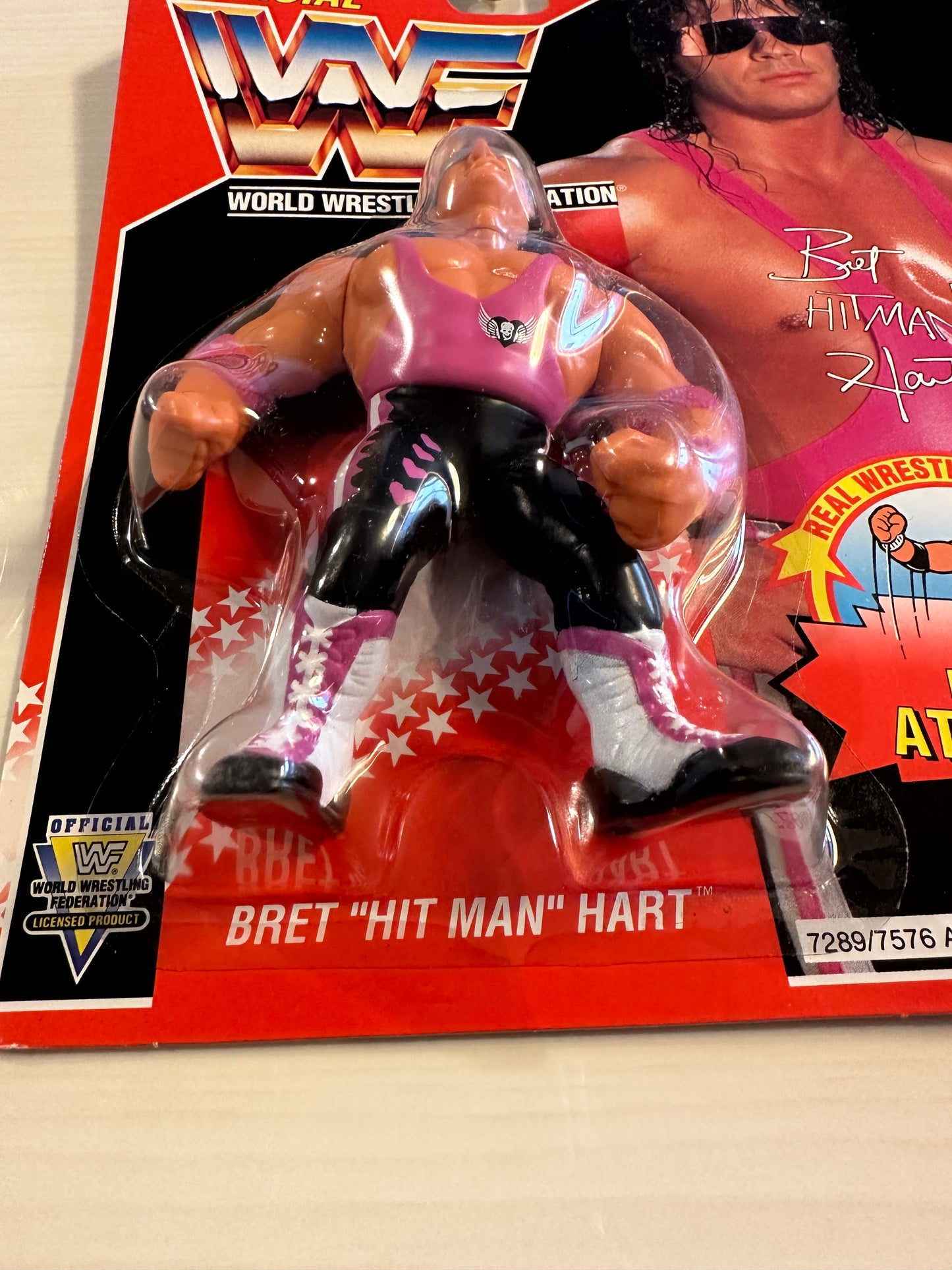 Bret the Hitman Hart Series 8 WWF Hasbro