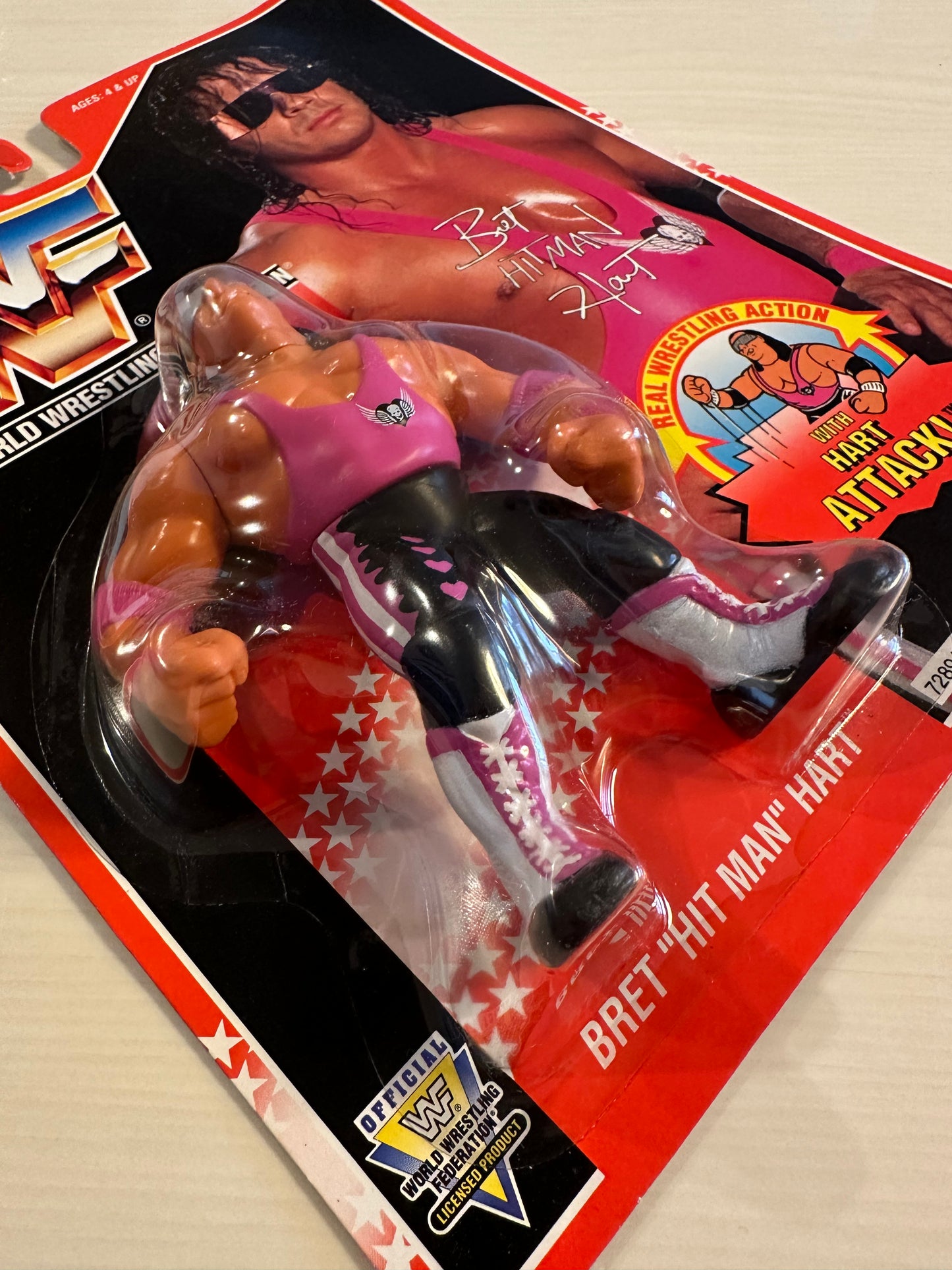 Bret the Hitman Hart Series 8 WWF Hasbro