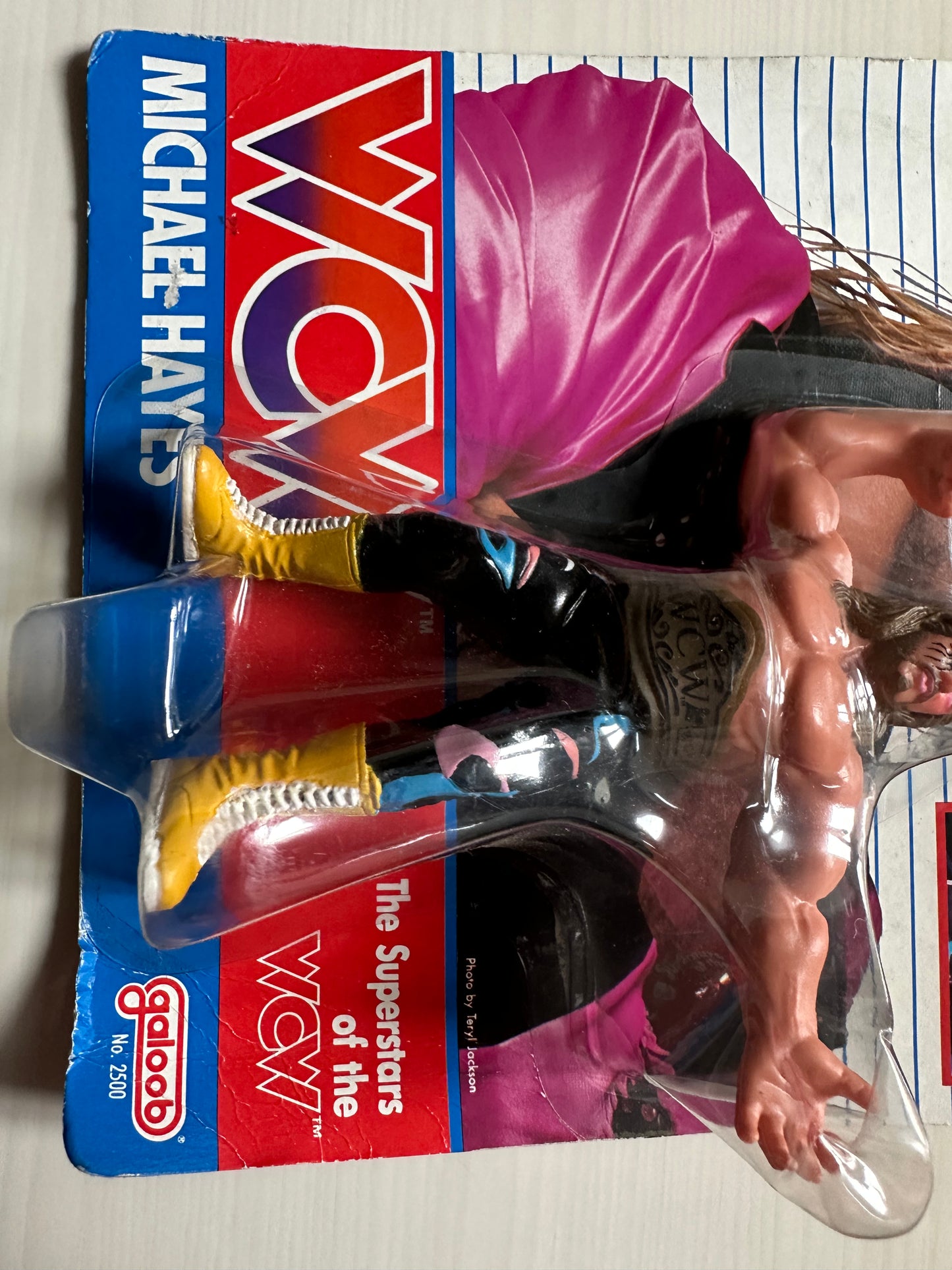 Michael PS Hayes WCW Galoob UK Exclusive
