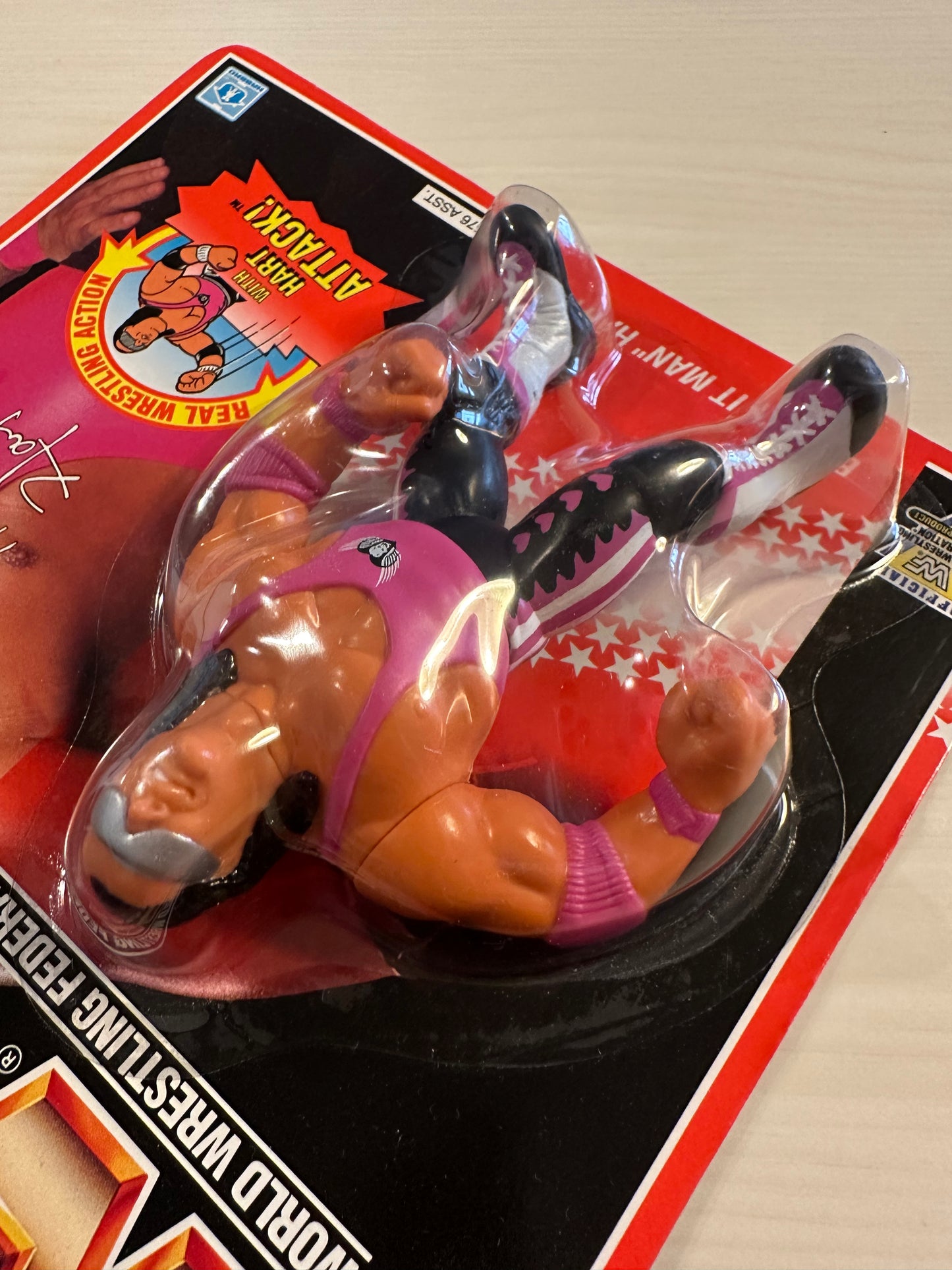 Bret the Hitman Hart Series 8 WWF Hasbro