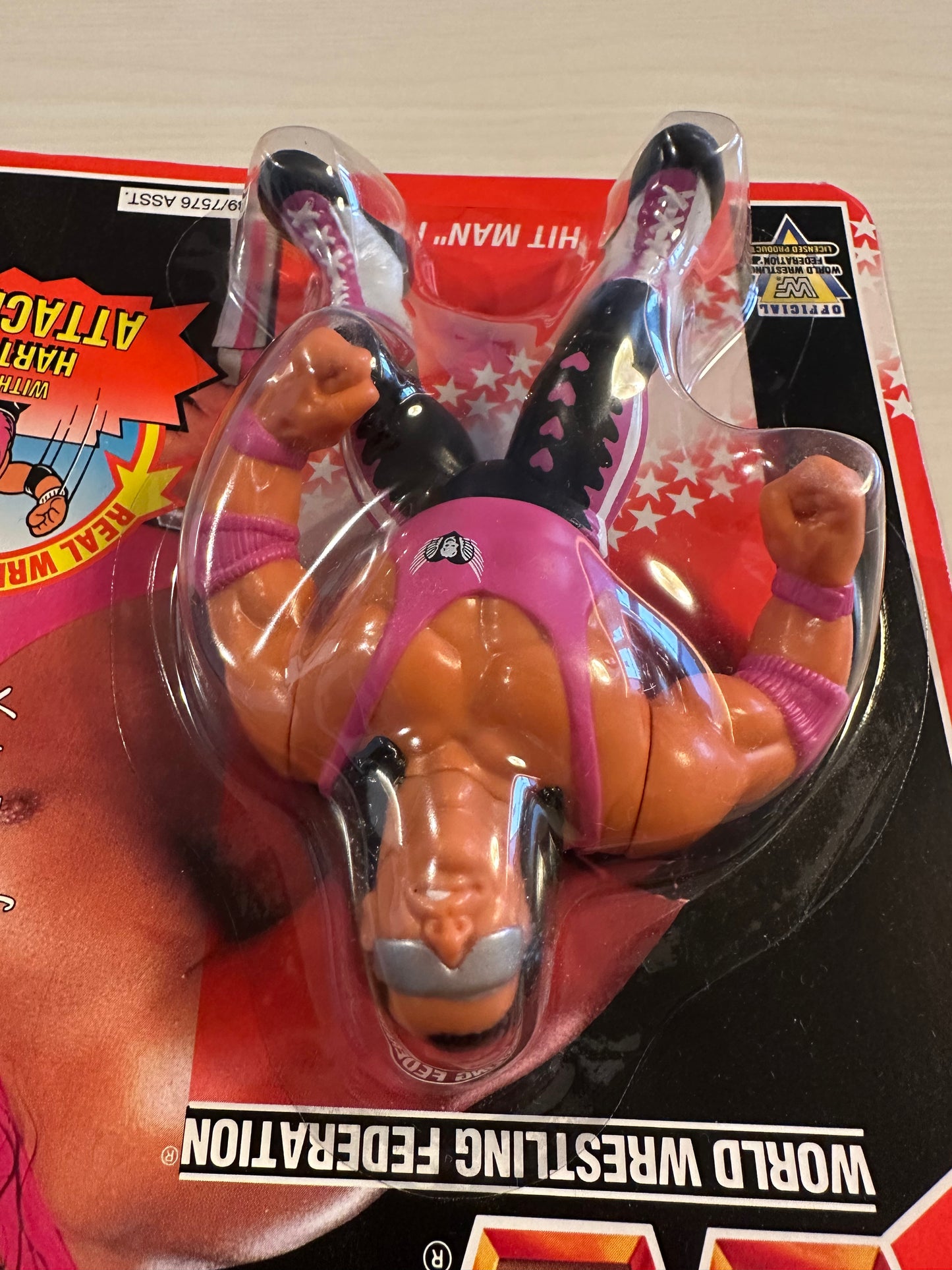 Bret the Hitman Hart Series 8 WWF Hasbro