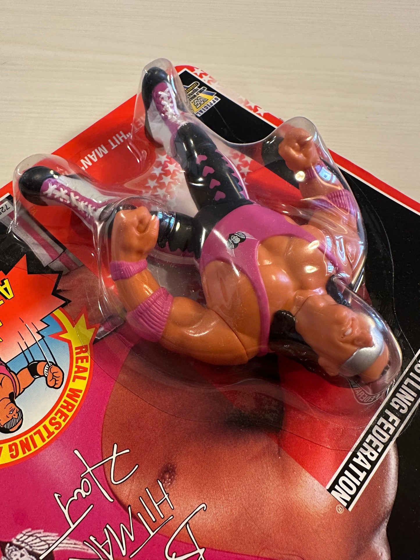 Bret the Hitman Hart Series 8 WWF Hasbro