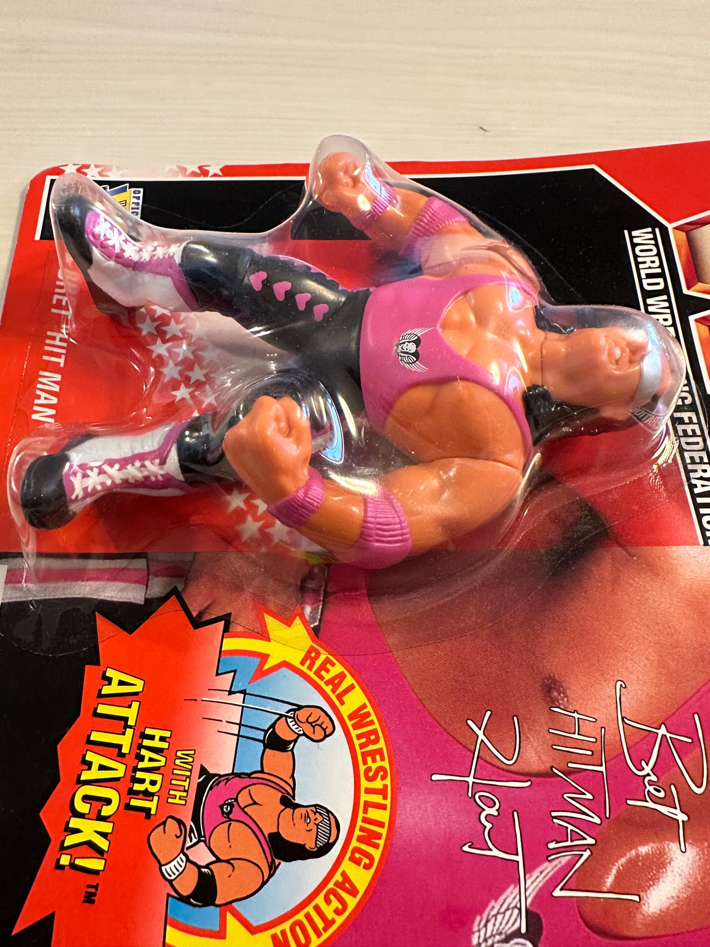 Bret the Hitman Hart Series 8 WWF Hasbro
