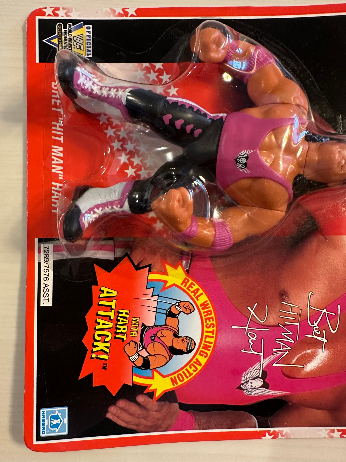 Bret the Hitman Hart Series 8 WWF Hasbro