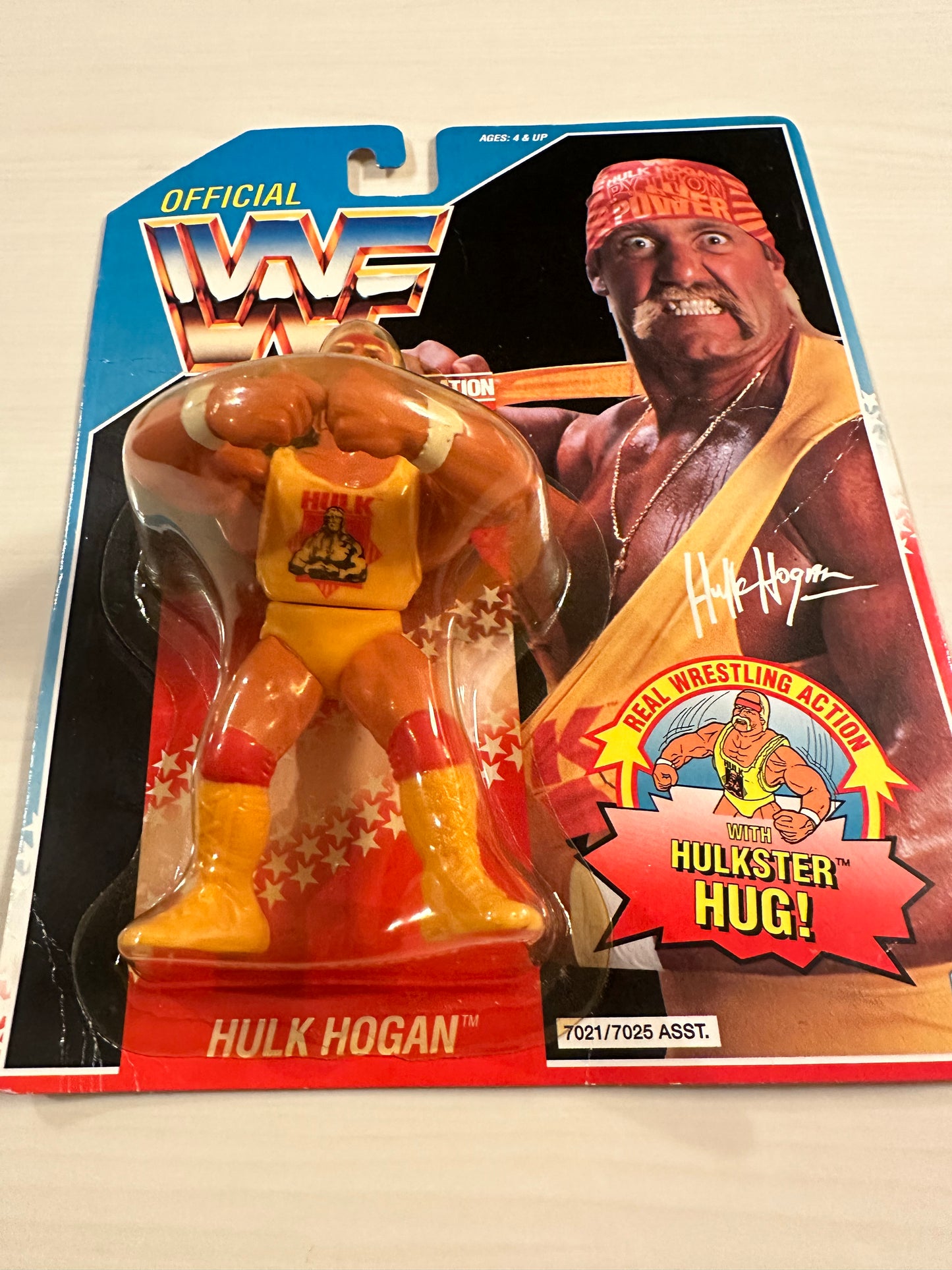 Hulk Hogan Series 2 WWF Hasbro