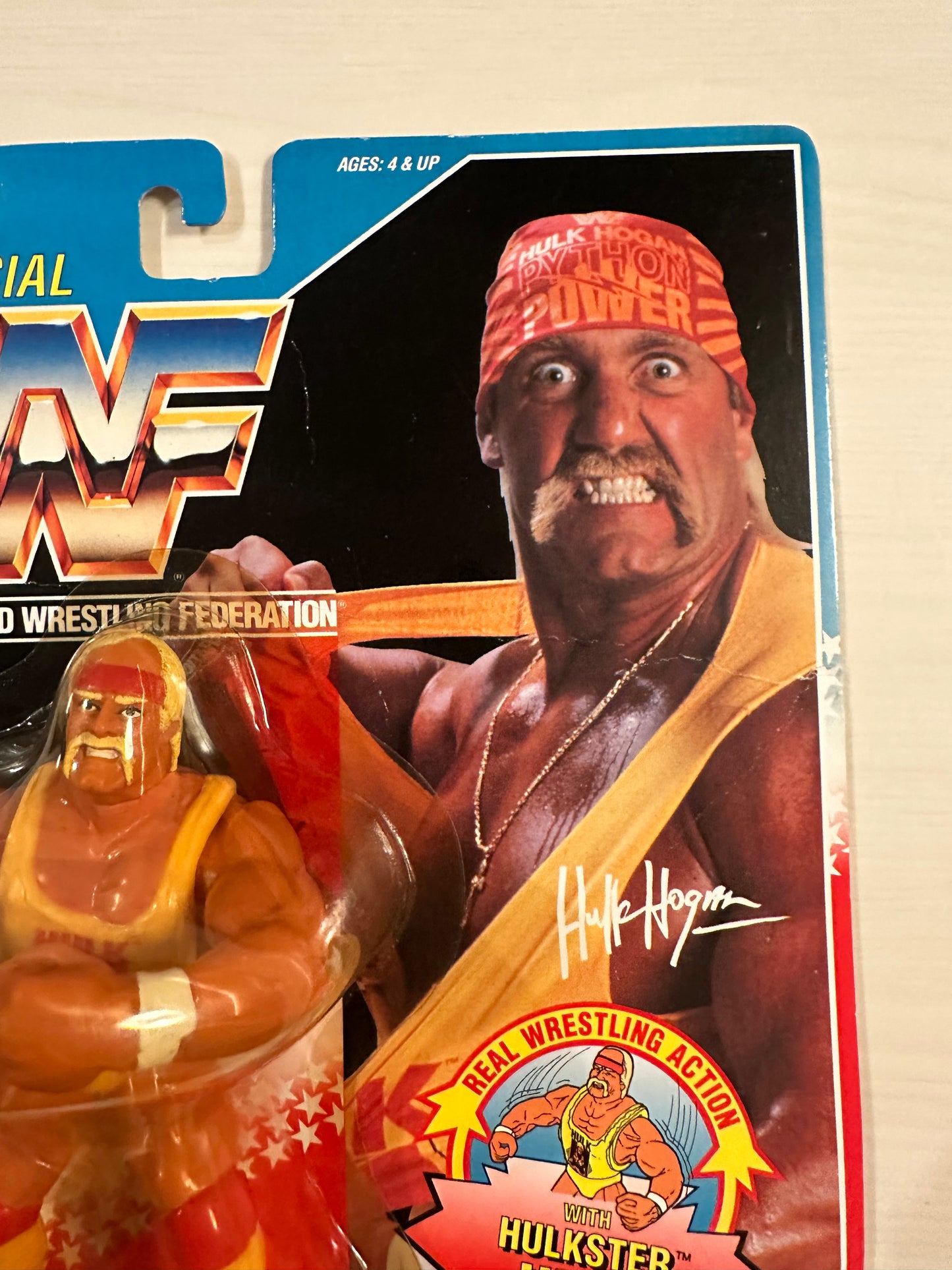 Hulk Hogan Series 2 WWF Hasbro