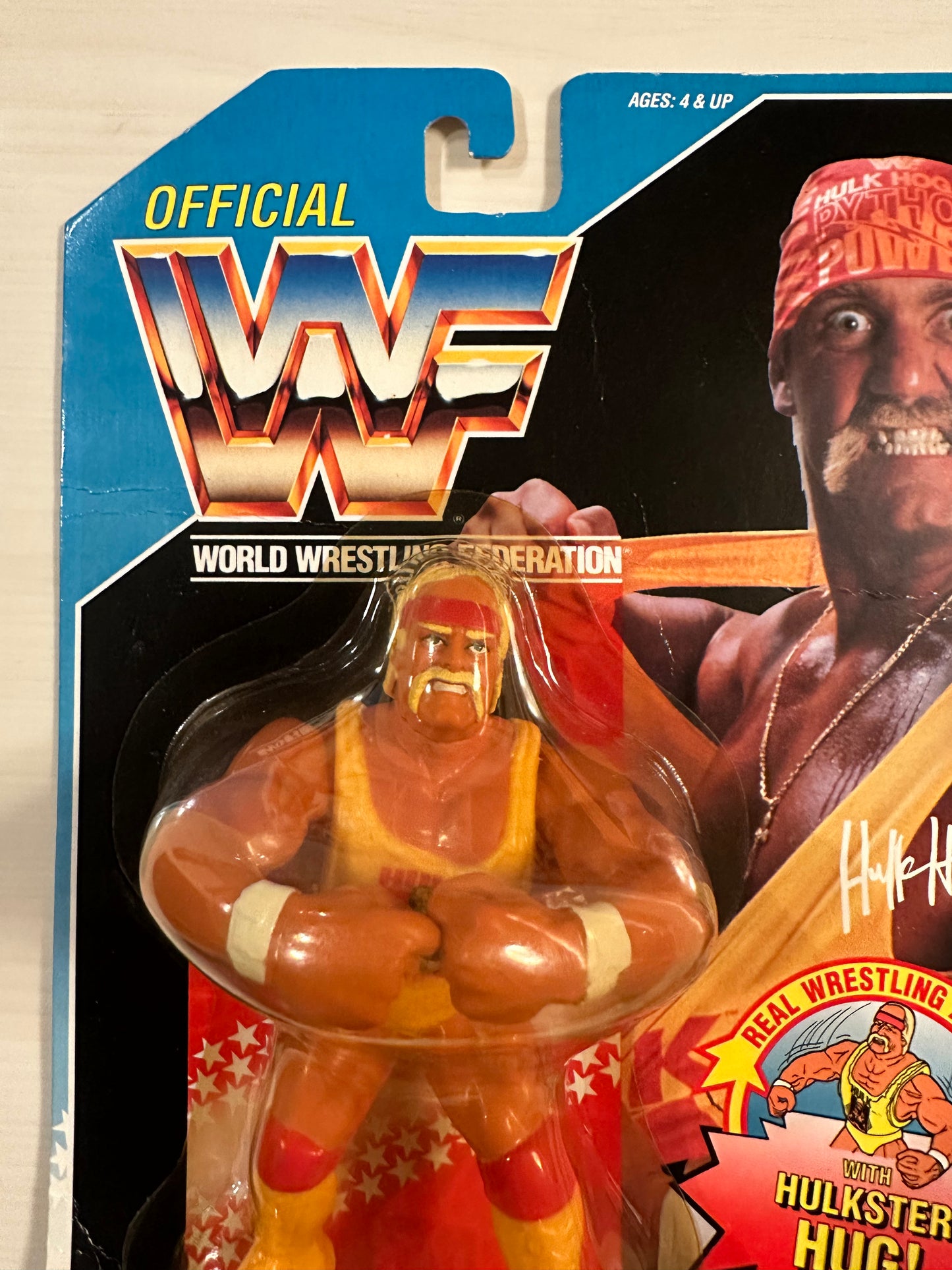Hulk Hogan Series 2 WWF Hasbro