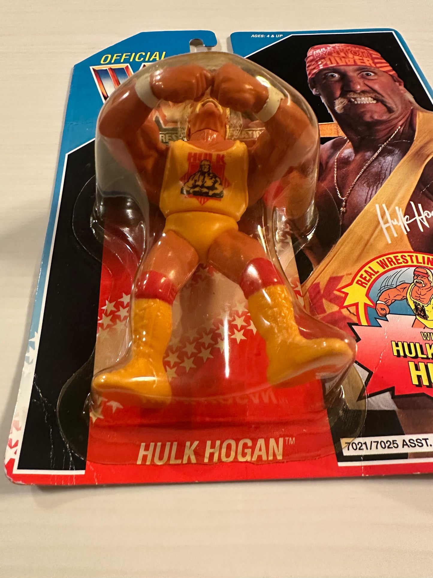 Hulk Hogan Series 2 WWF Hasbro
