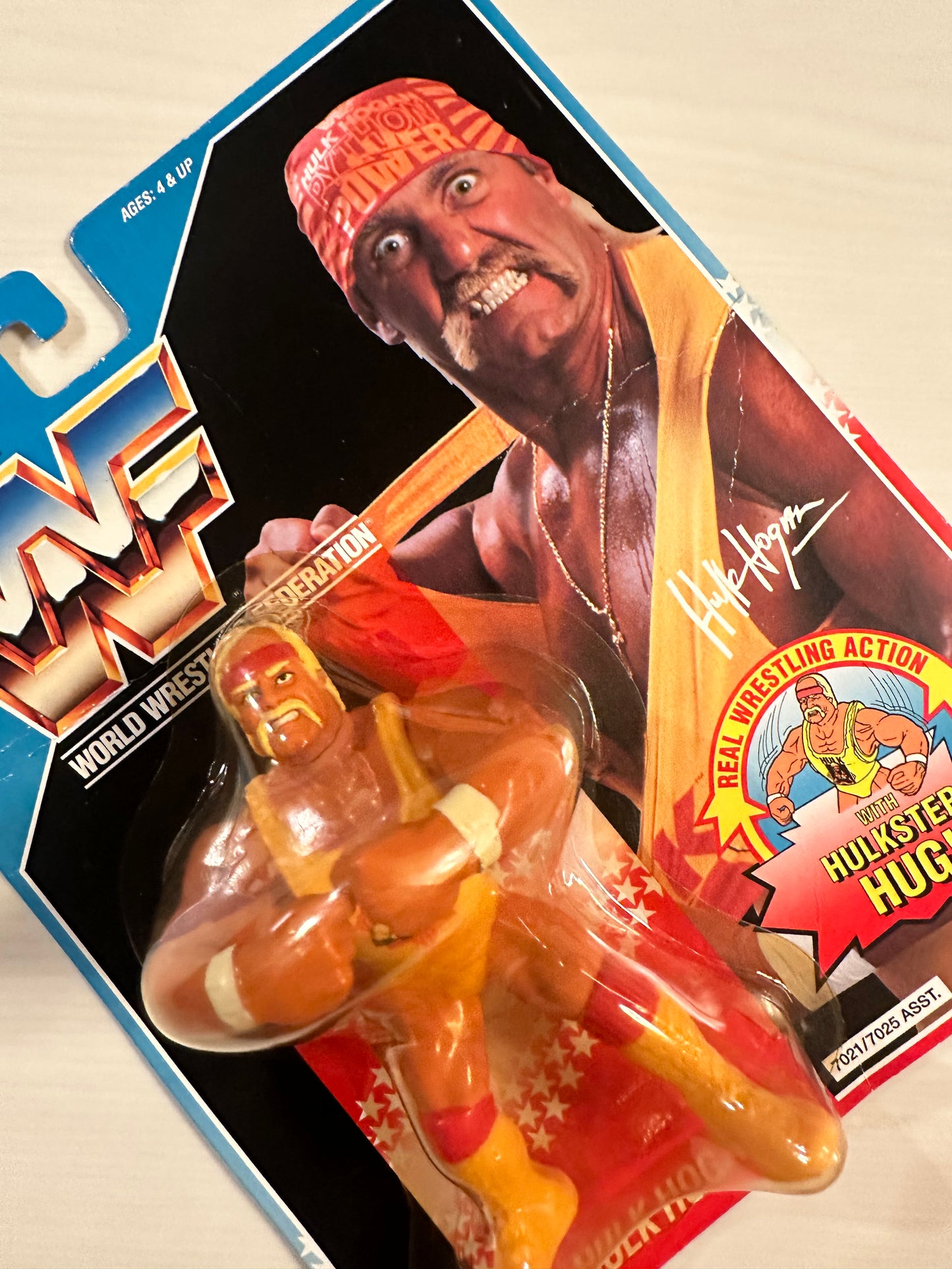 Hulk Hogan Series 2 WWF Hasbro