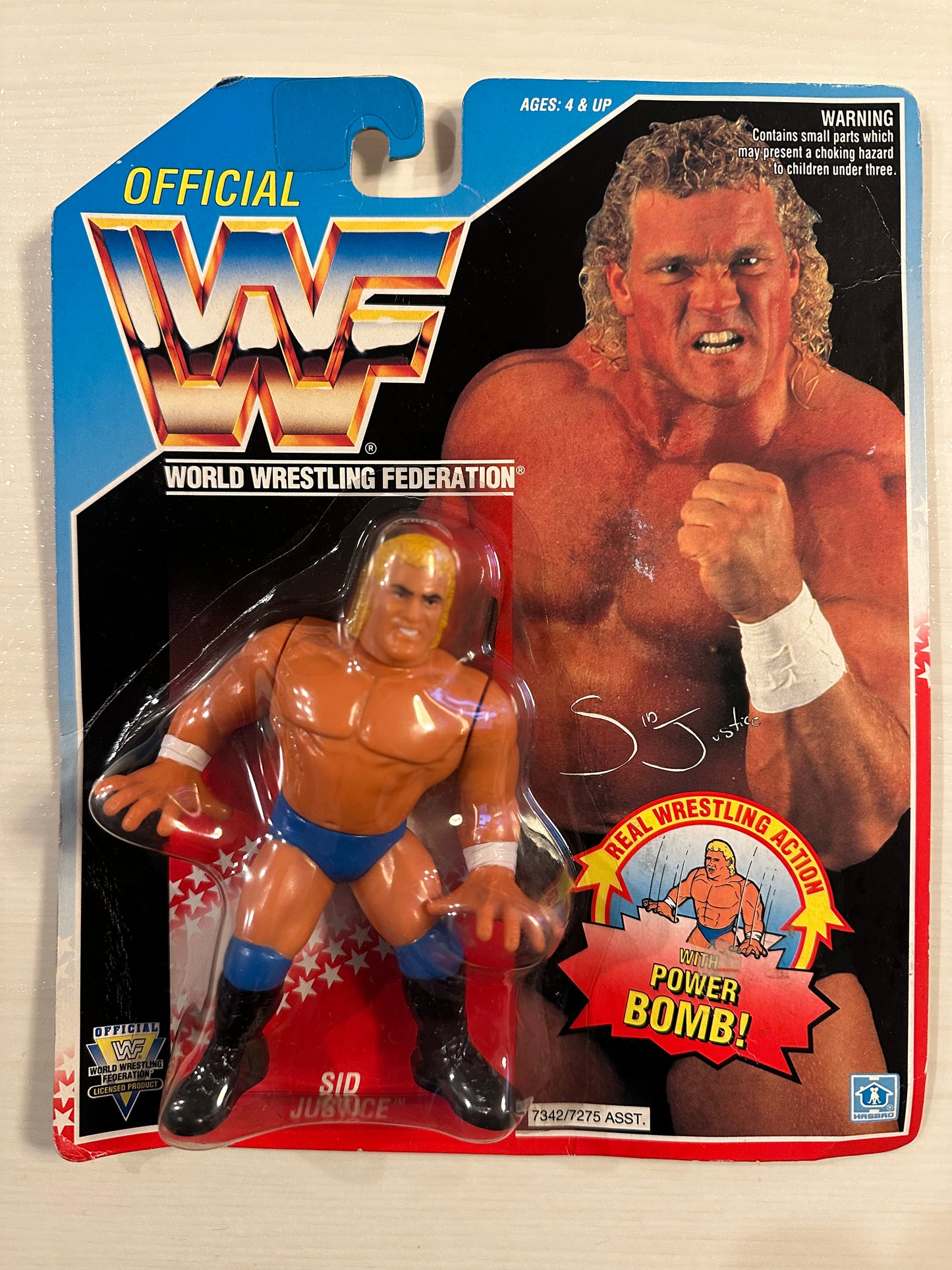 Sid Justice Series 5 WWF Hasbro