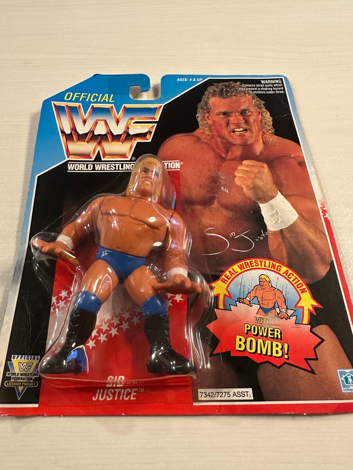 Sid Justice Series 5 WWF Hasbro