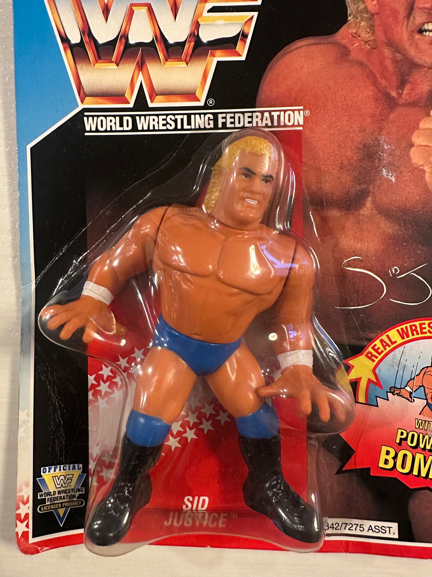 Sid Justice Series 5 WWF Hasbro