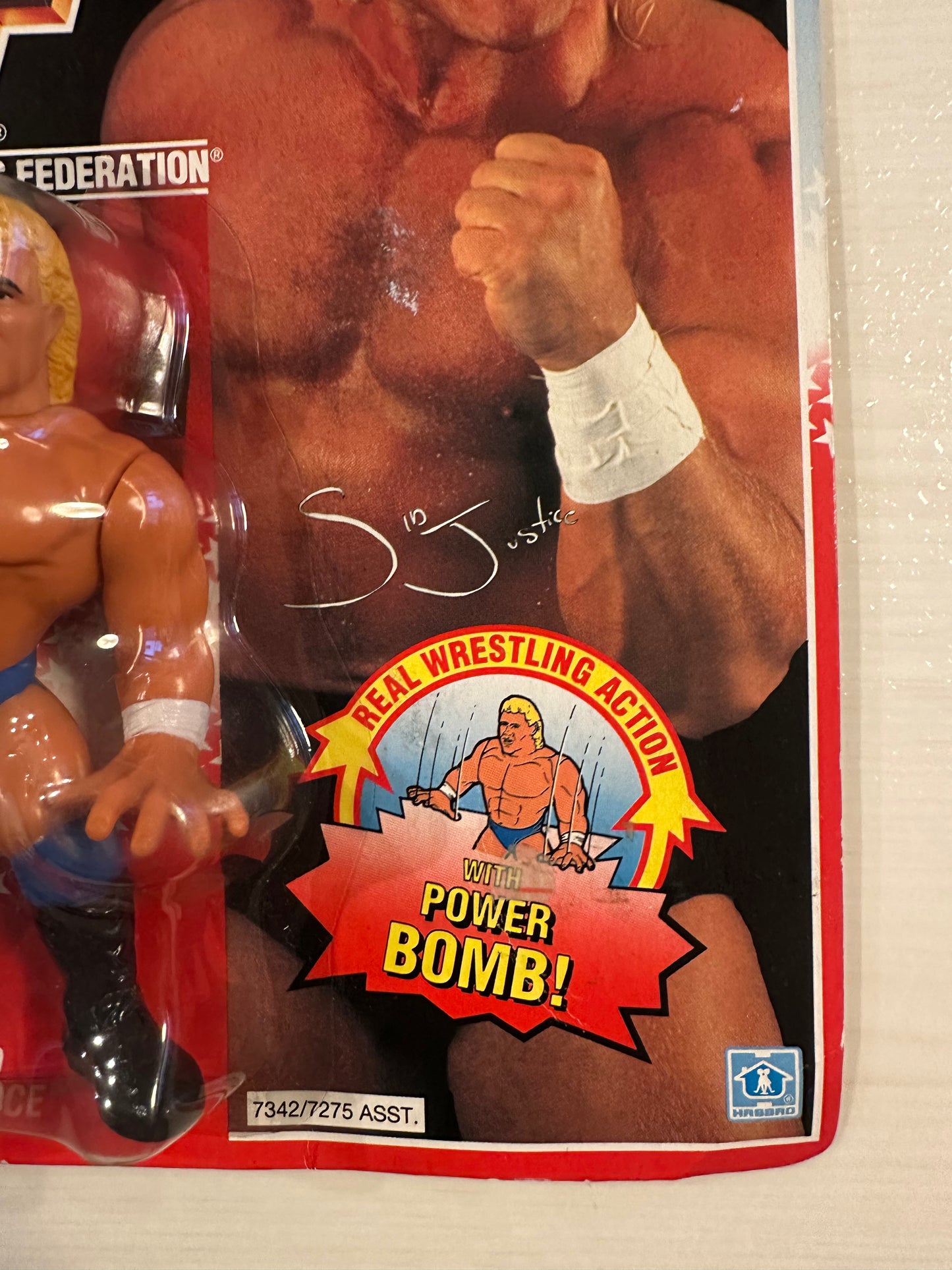 Sid Justice Series 5 WWF Hasbro
