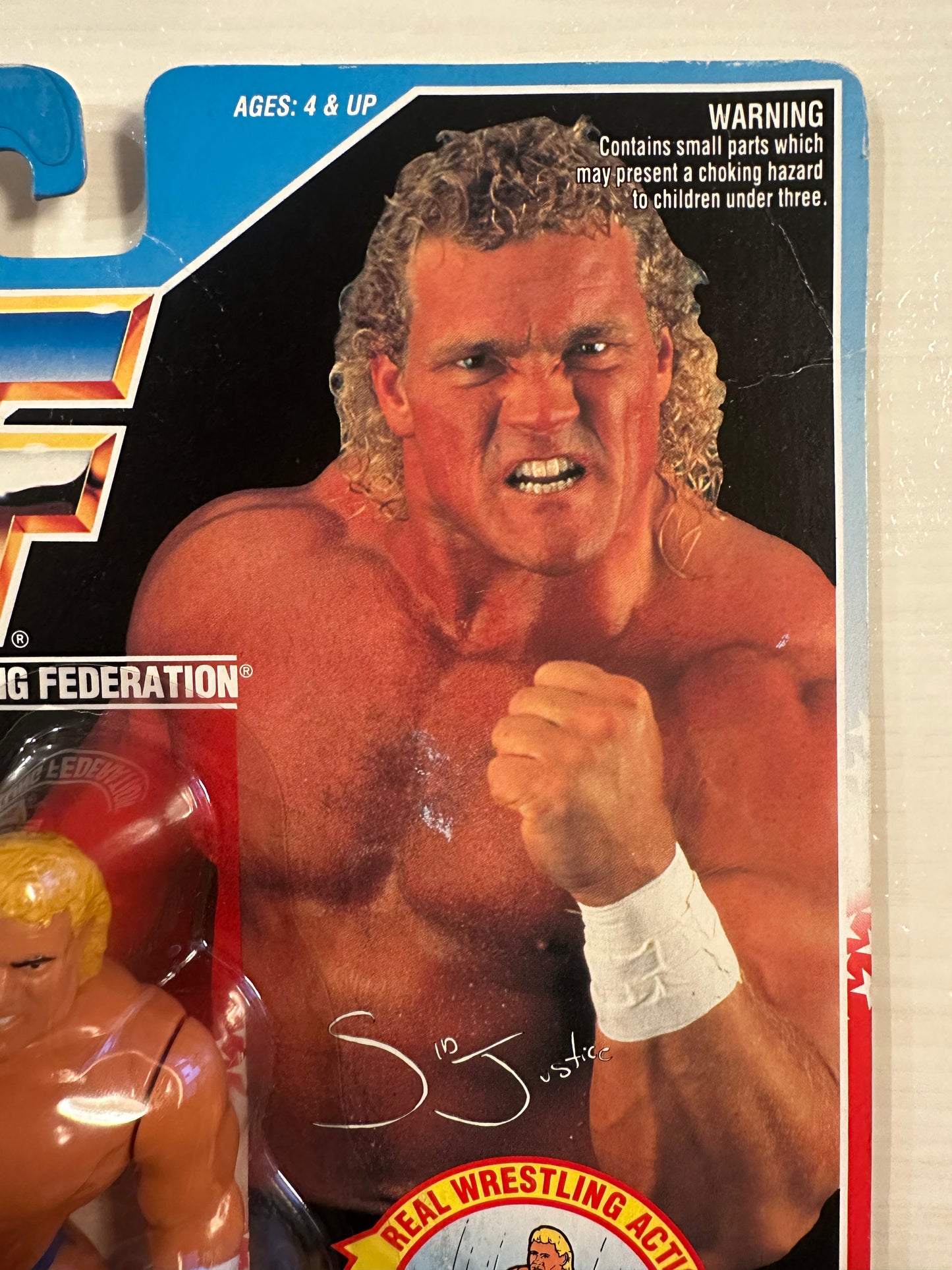 Sid Justice Series 5 WWF Hasbro