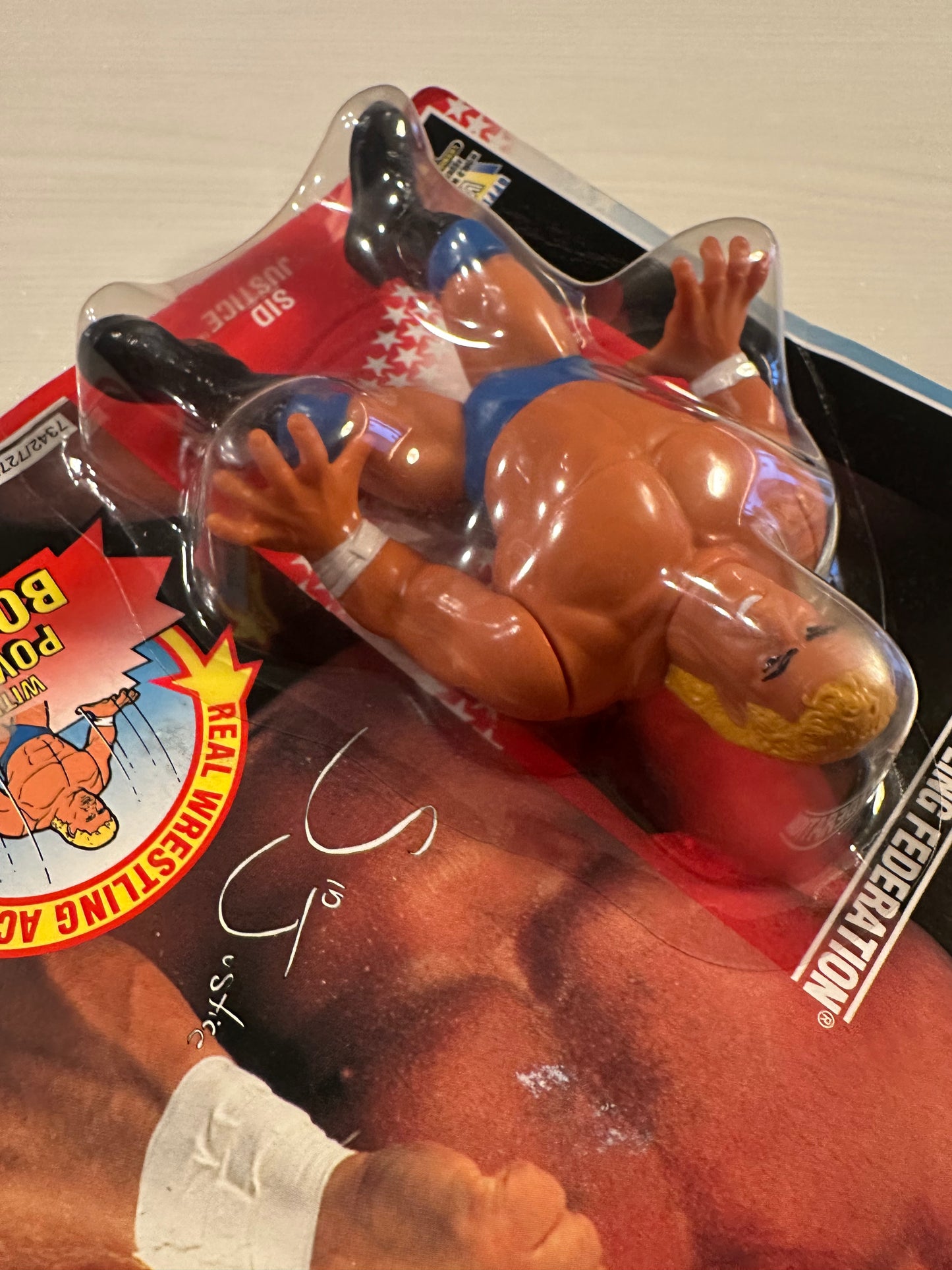 Sid Justice Series 5 WWF Hasbro
