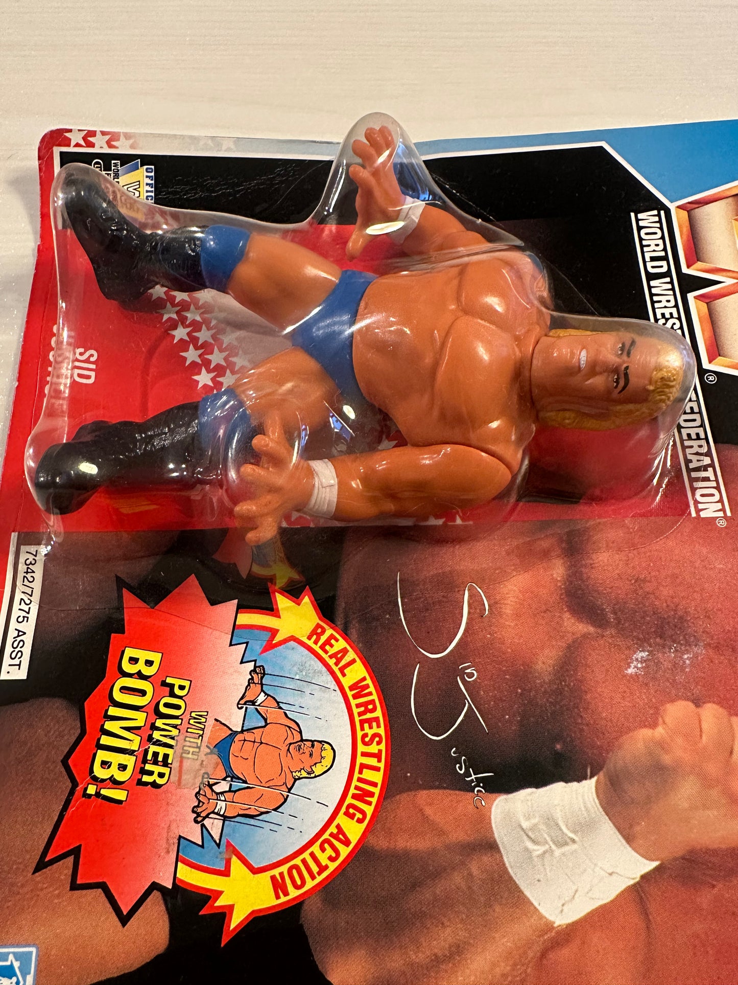 Sid Justice Series 5 WWF Hasbro