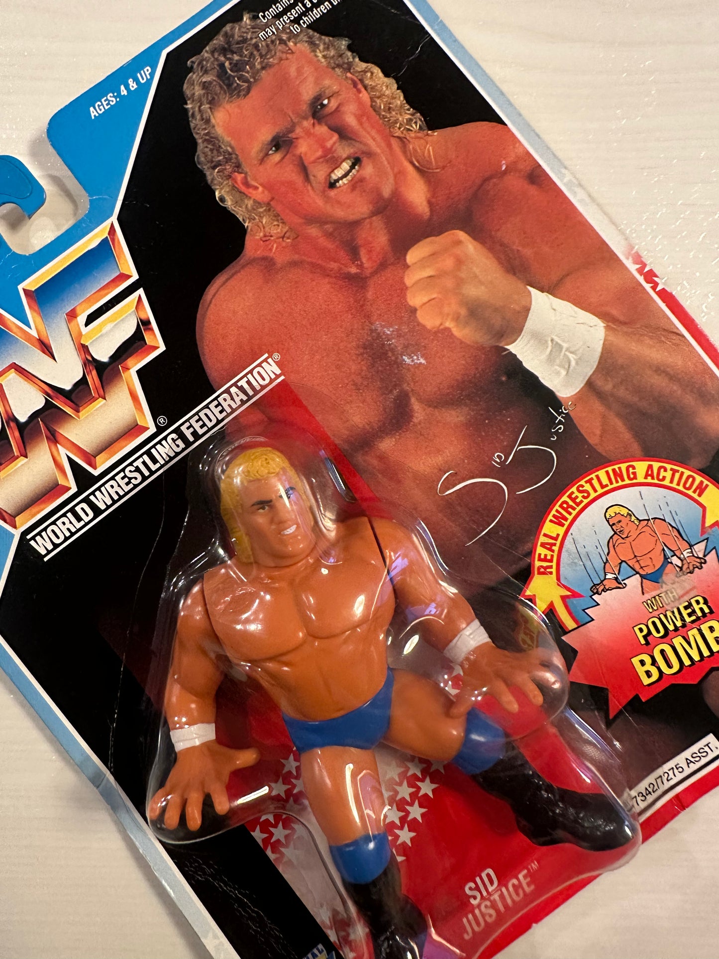 Sid Justice Series 5 WWF Hasbro
