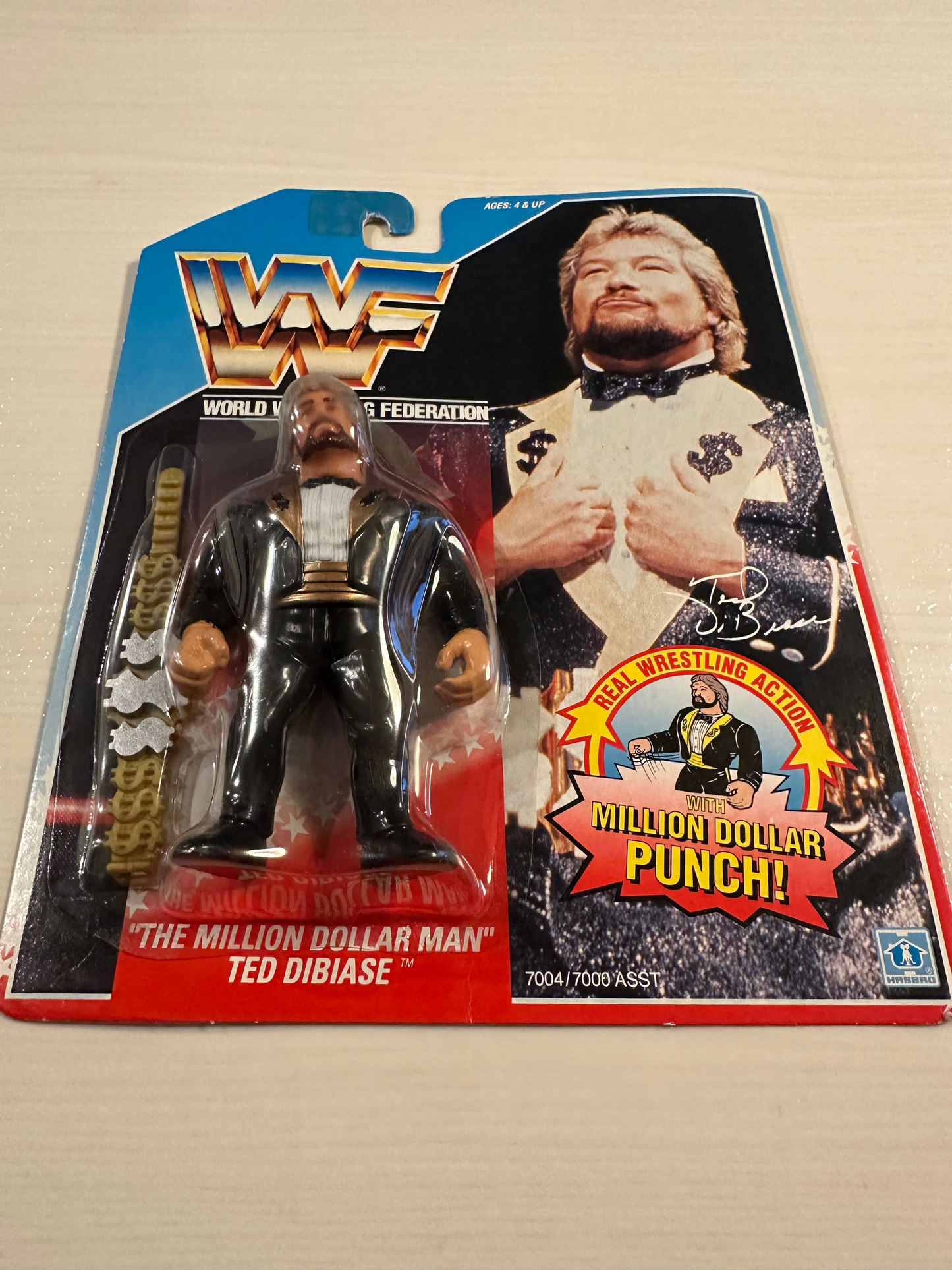 Million Dollar Man Series 1 WWF Hasbro